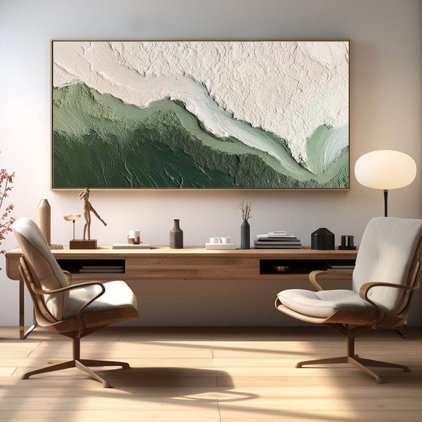 Plaster Wall Art  "Esprit"