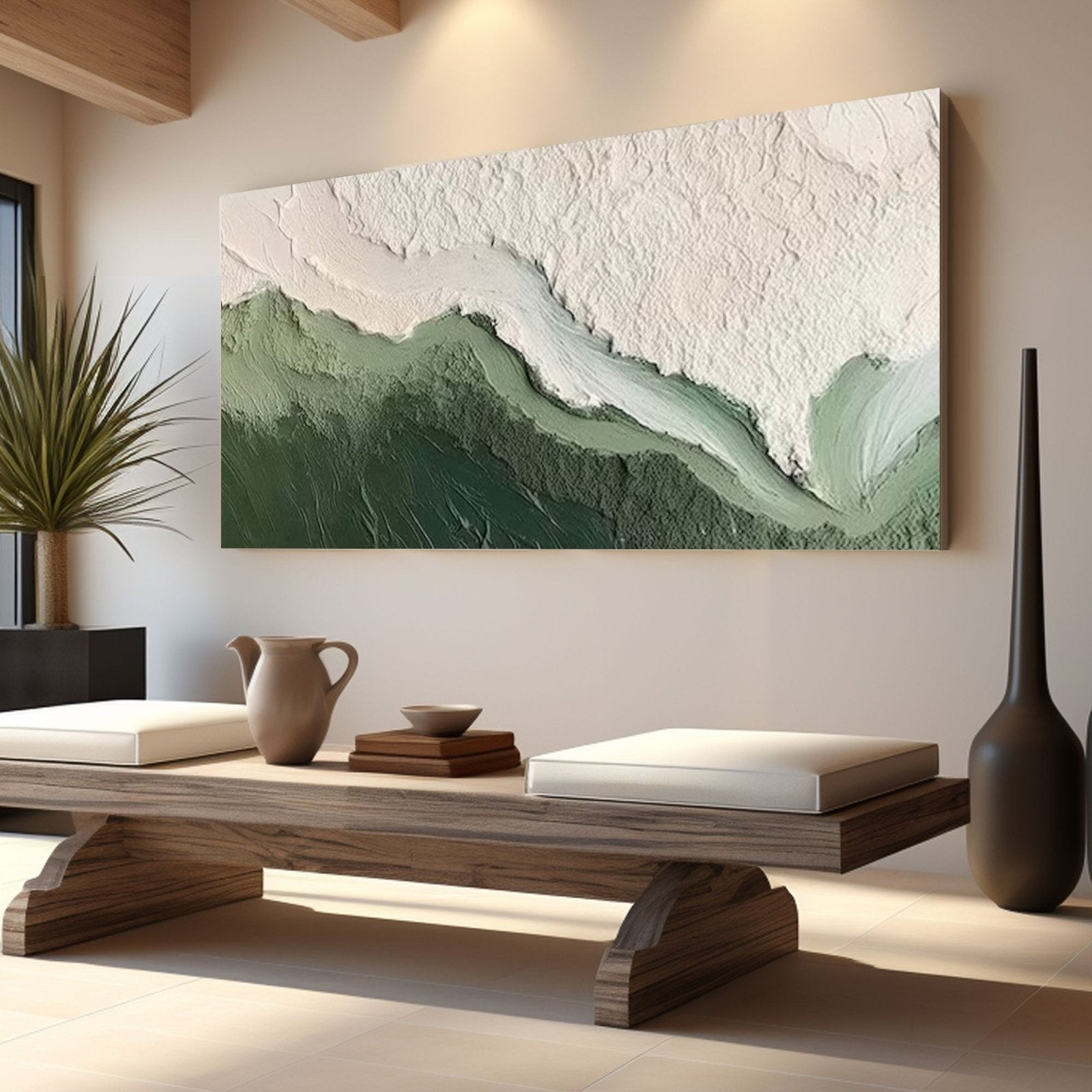 Plaster Wall Art  "Esprit"