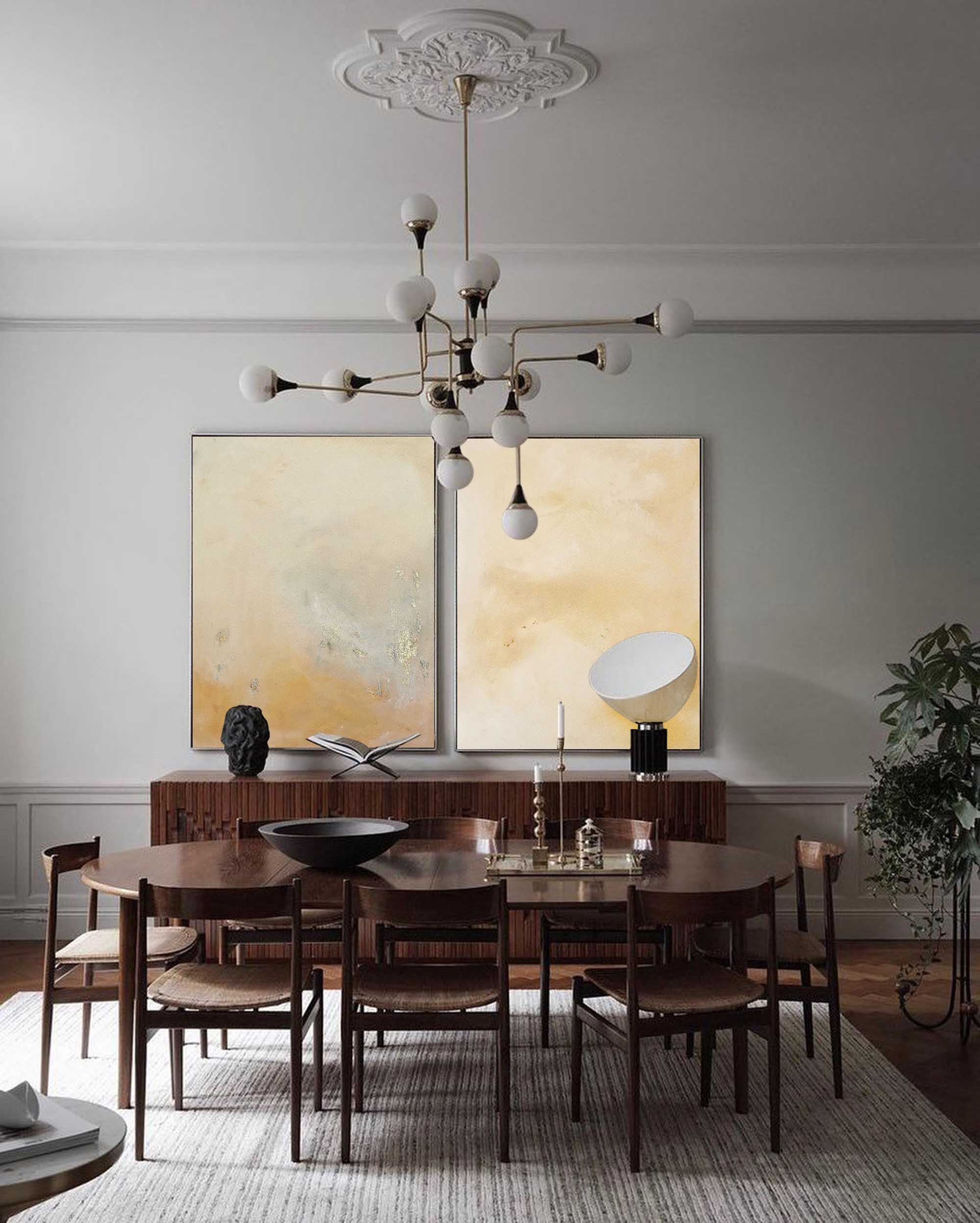 Minimalistisk lærredskunst #MI026