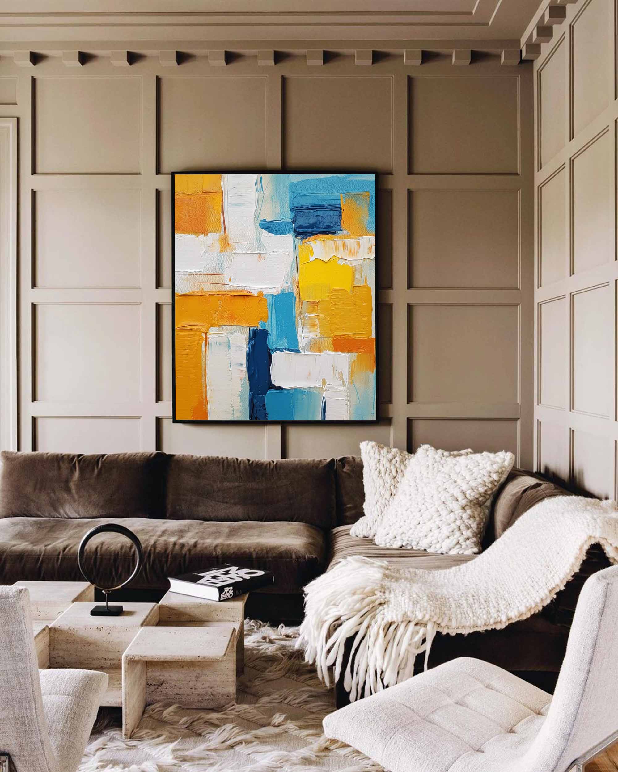Abstract Canvas Art #AB173