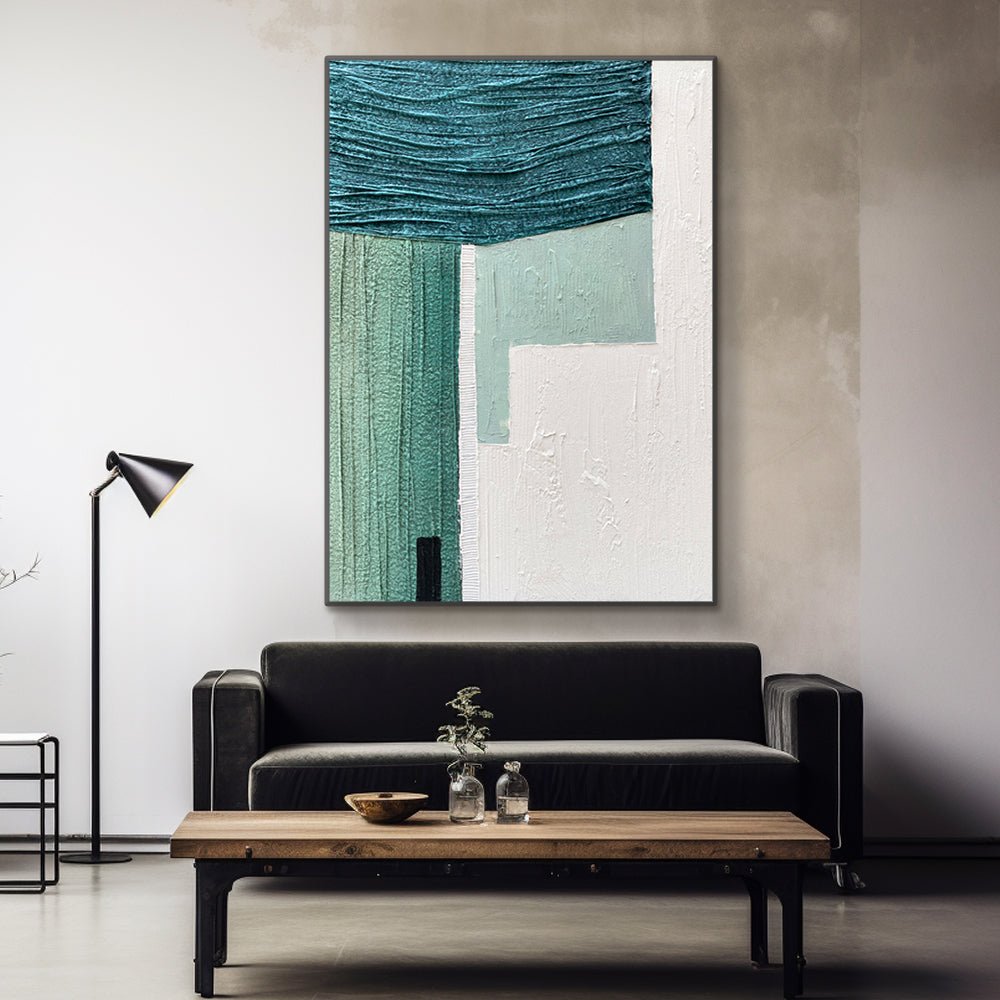 Textured Painting "Celestial Serenity"