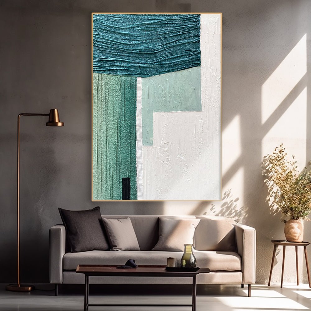 Textured Painting "Celestial Serenity"