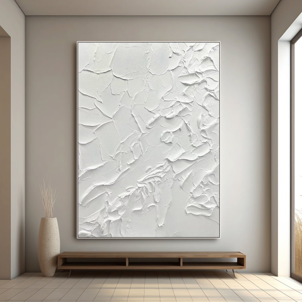 Textured Painting "Neige"