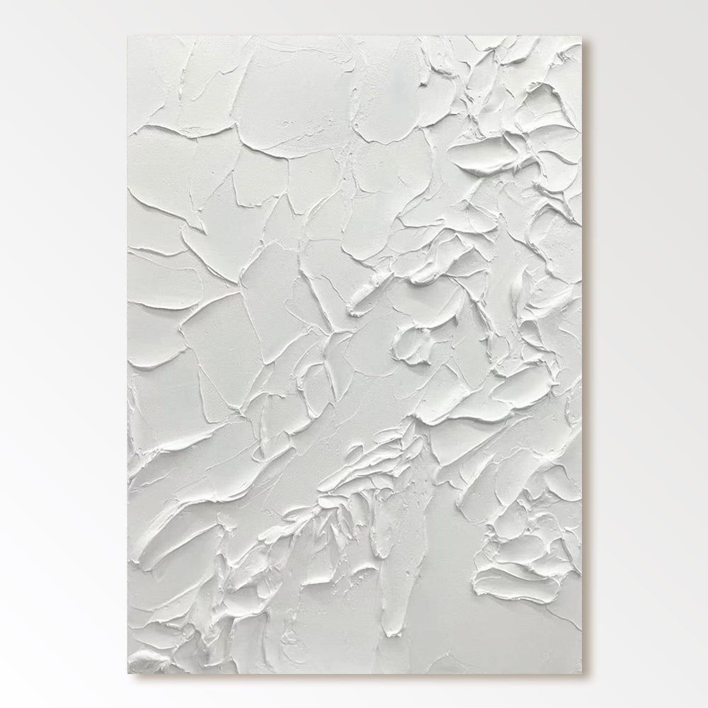Textured Painting "Neige"