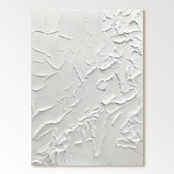 Textured Painting "Neige"