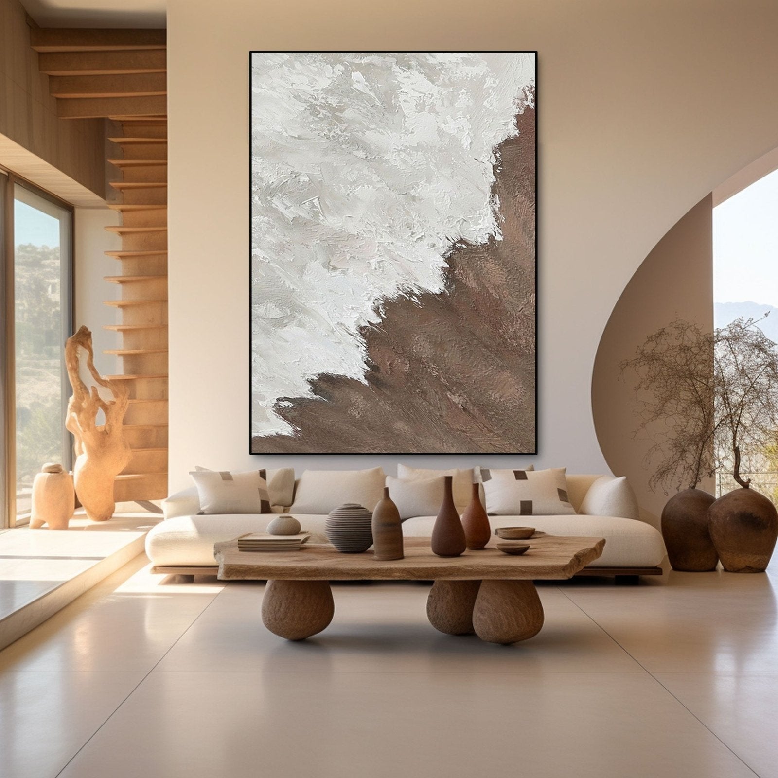 Textured Painting "Umber"