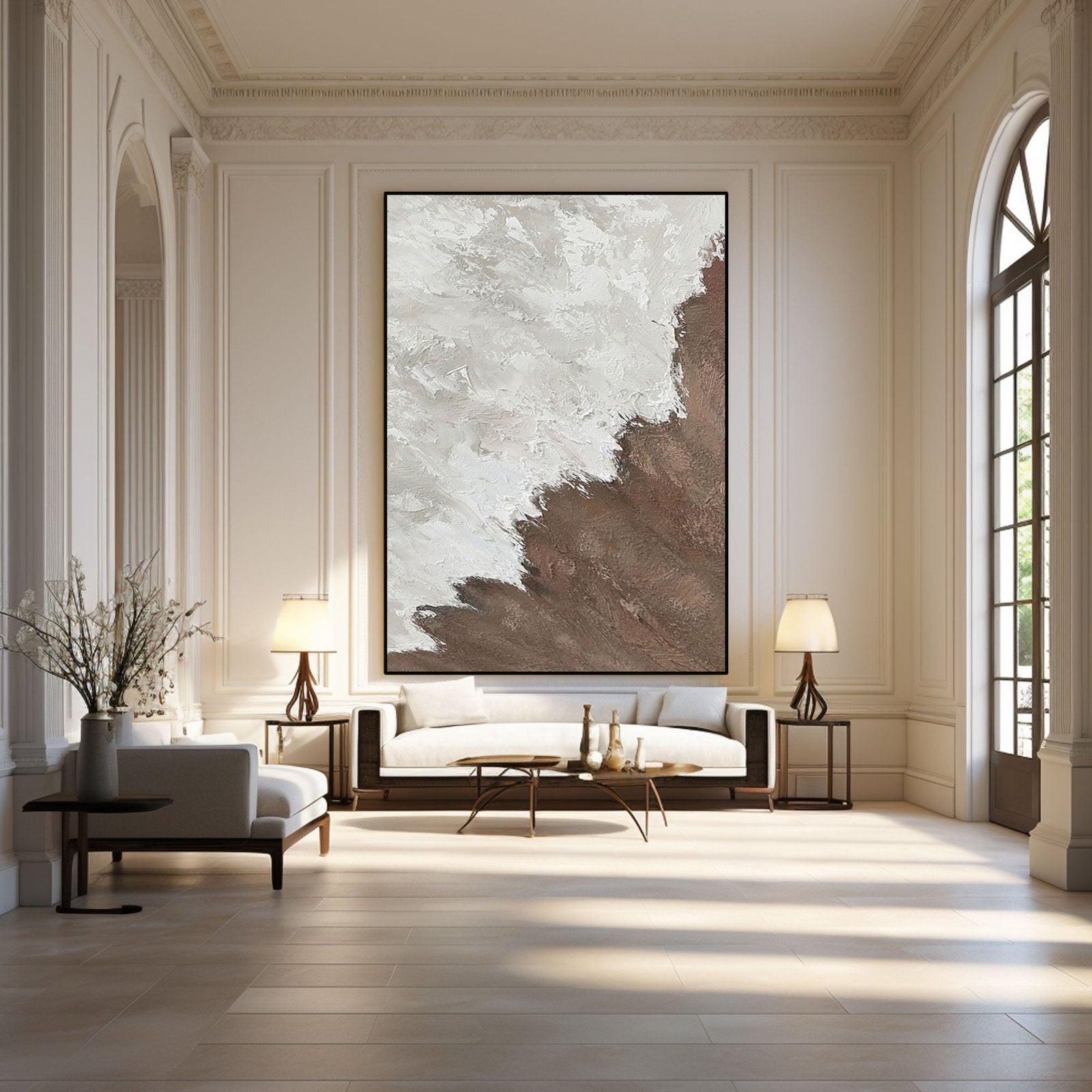 Textured Painting "Umber"