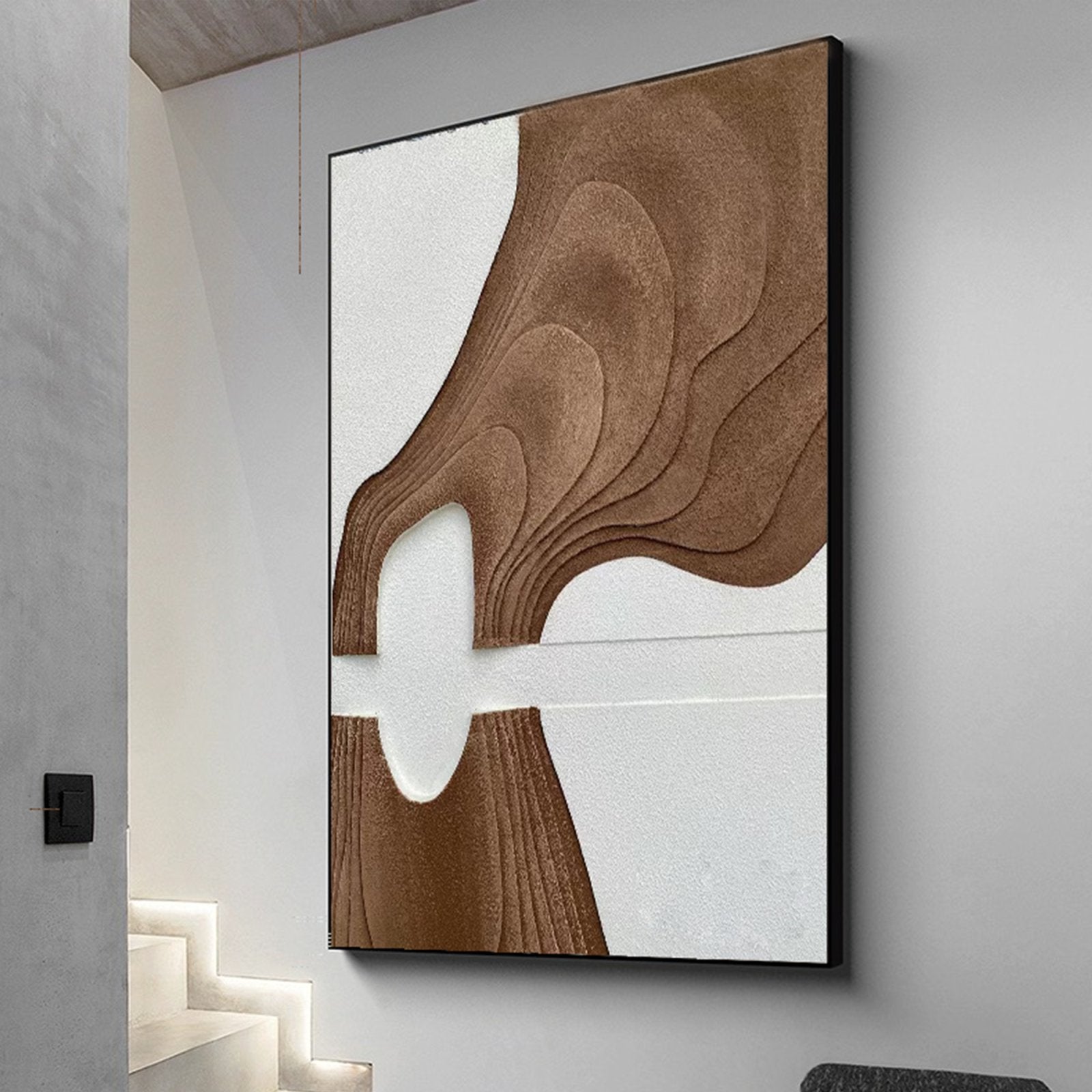 Textured Plaster Painting "Dune"