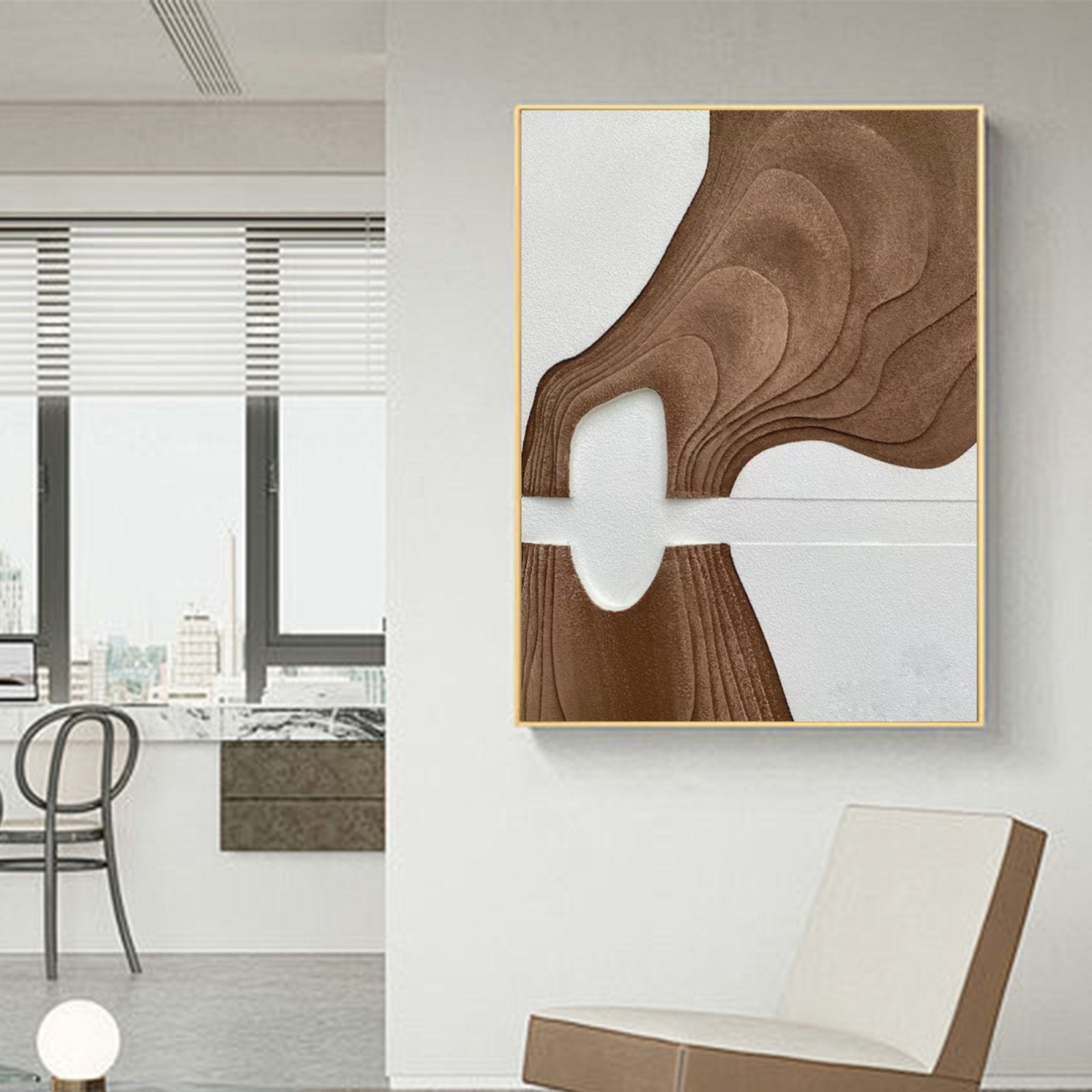 Textured Plaster Painting "Dune"