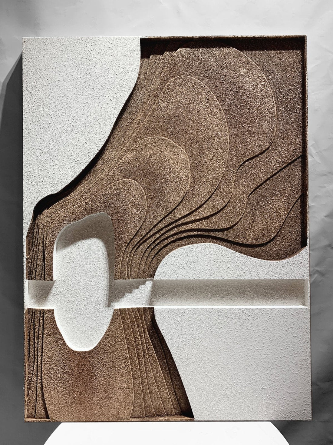 Textured Plaster Painting "Dune"