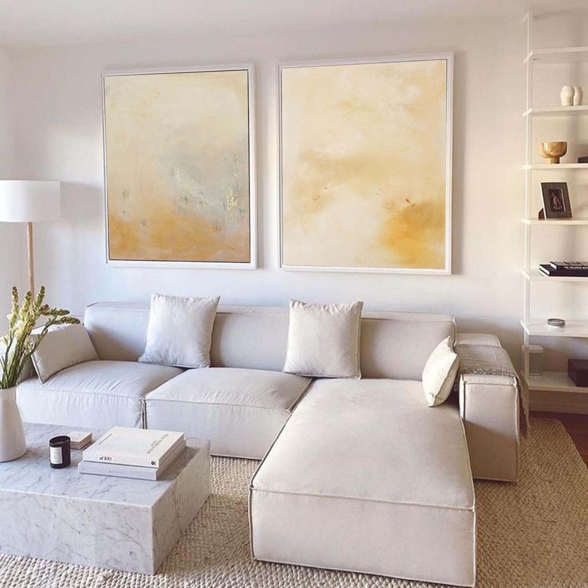 Minimalistisk lærredskunst #MI026