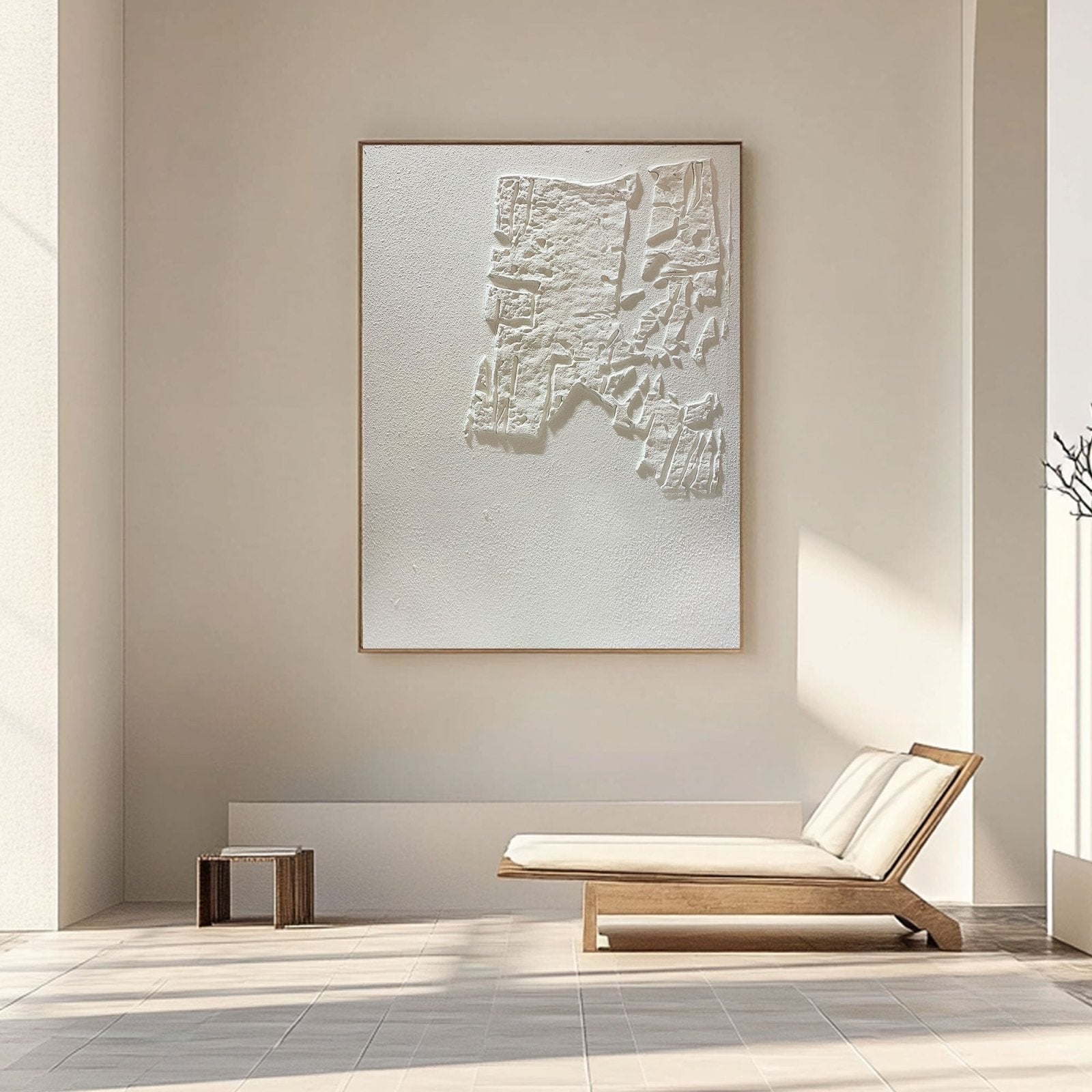 Wabi Sabi maleri "Adèle Fragmentée"