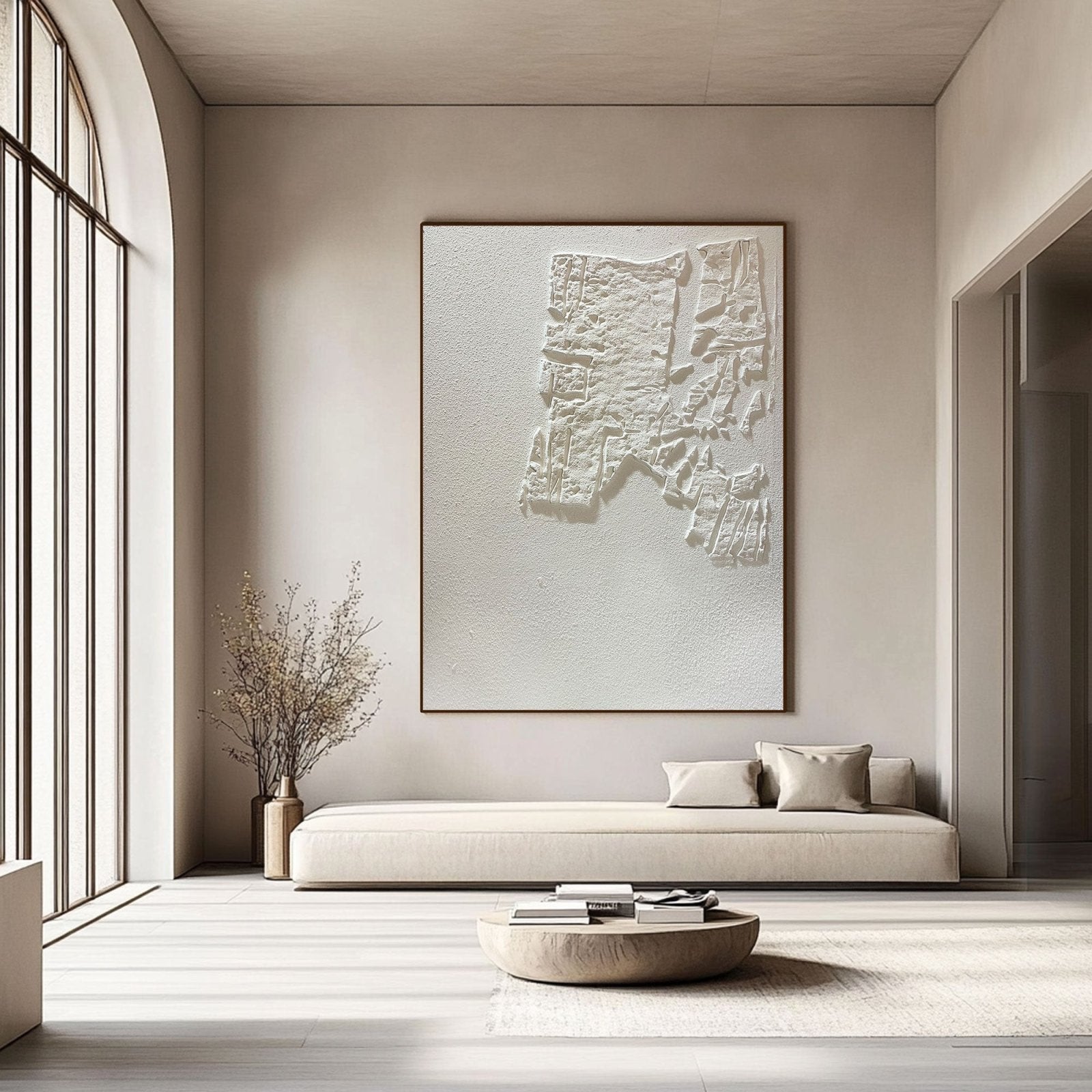 Wabi Sabi maleri "Adèle Fragmentée"