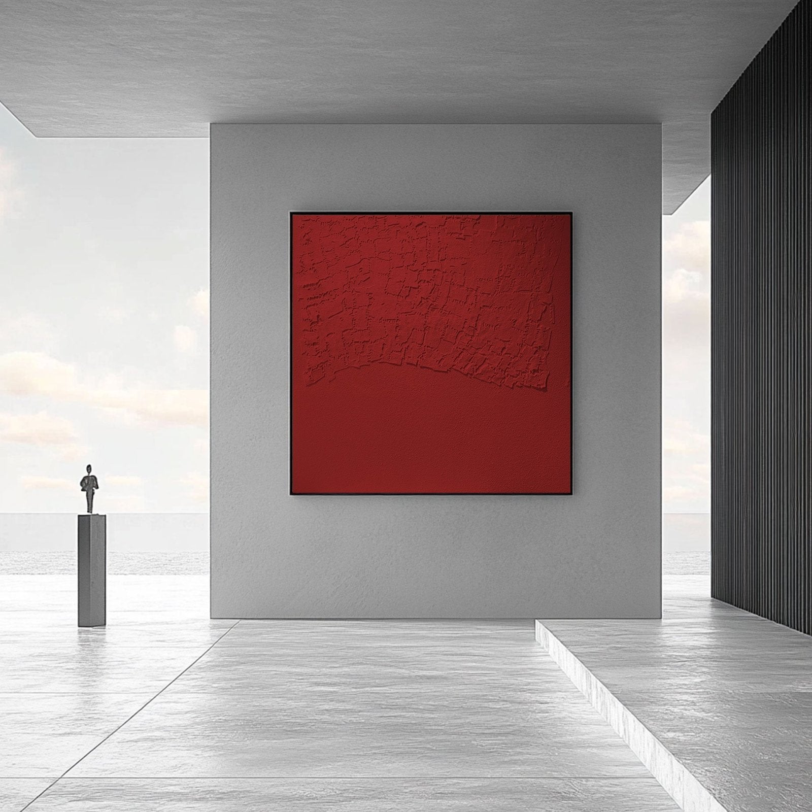 Wabi Sabi Painting "Adèle Rupture”