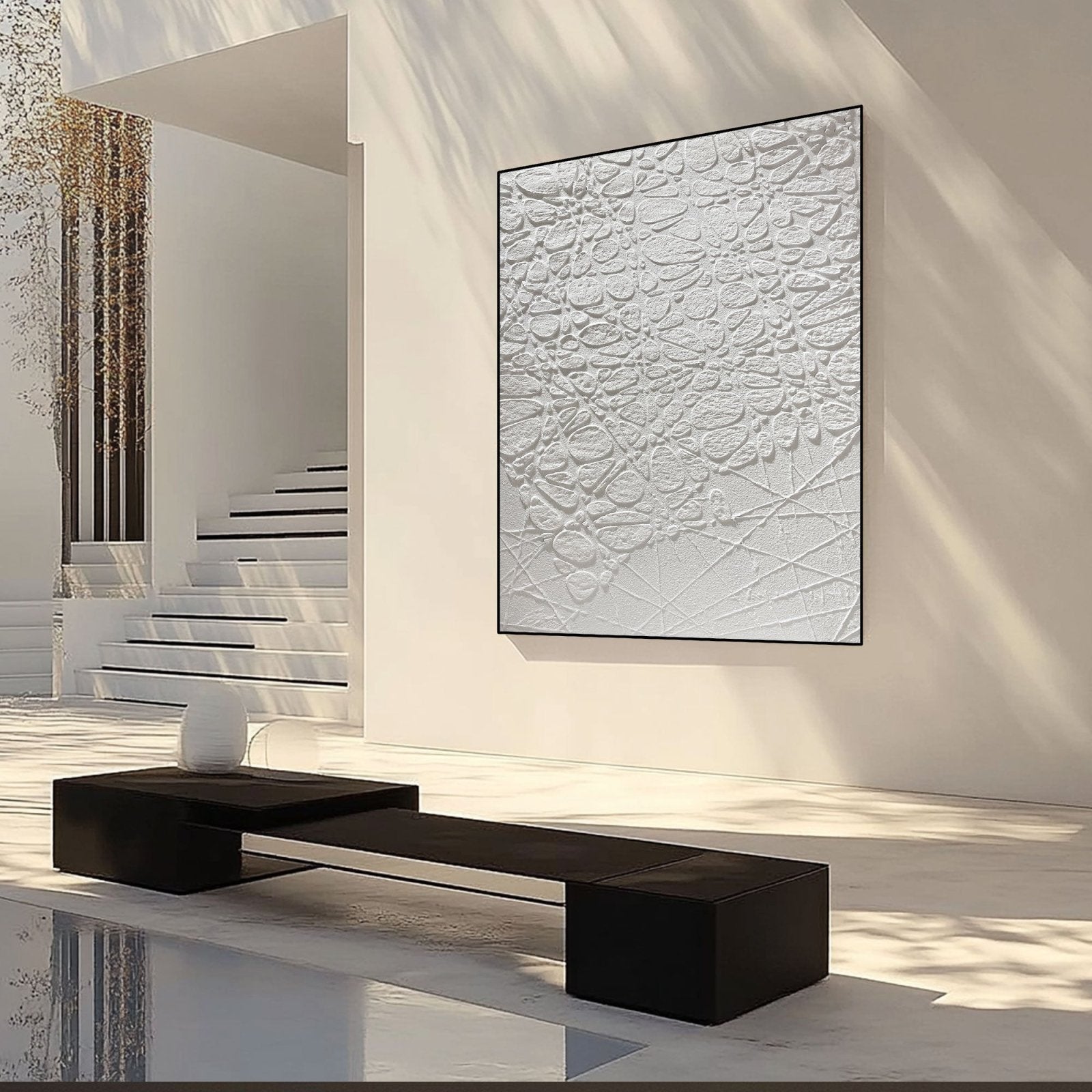 Wabi Sabi maleri "Alba Silencieuse"
