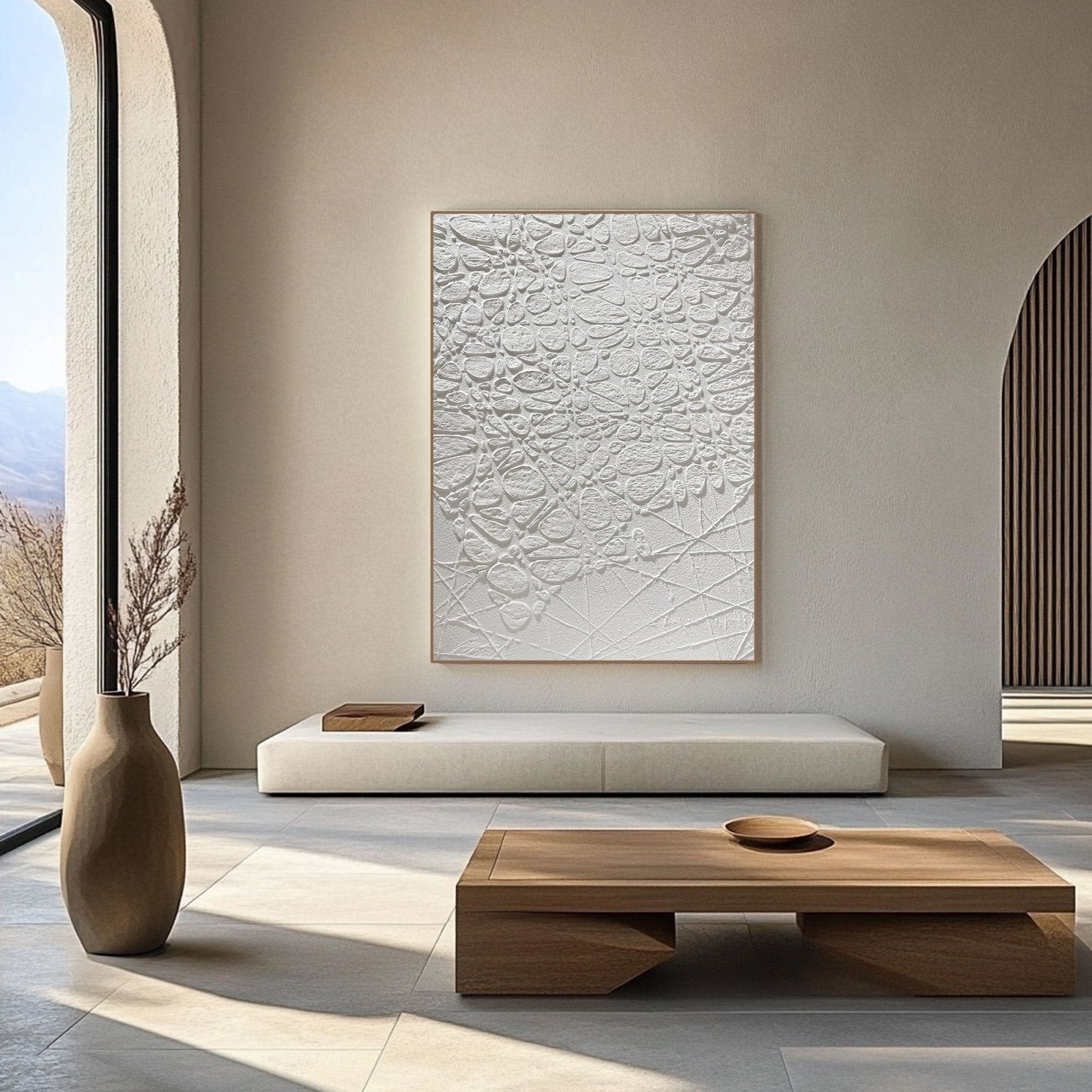 Wabi Sabi maleri "Alba Silencieuse"