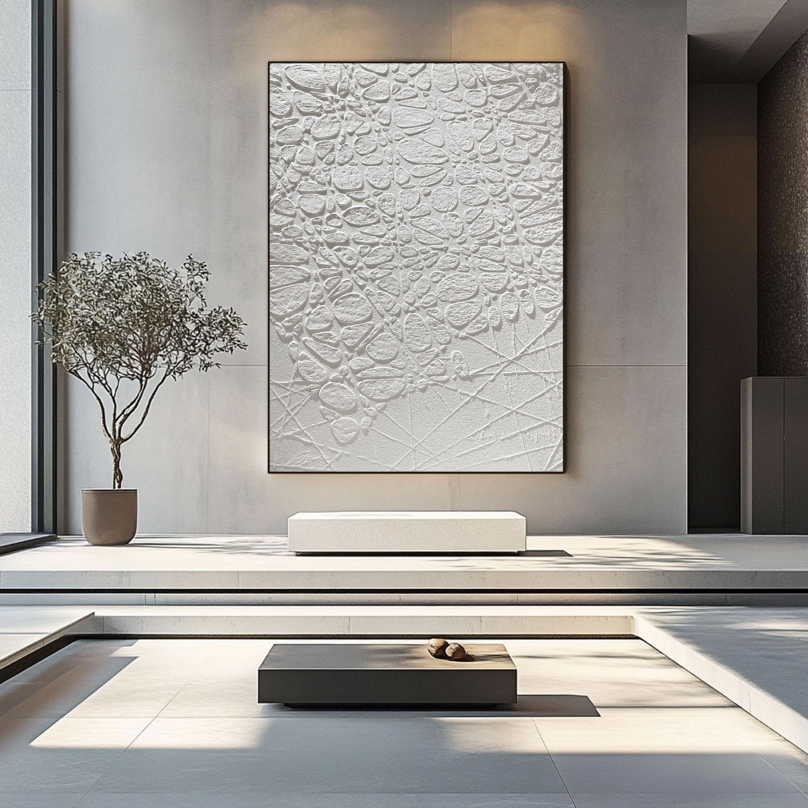Wabi Sabi maleri "Alba Silencieuse"