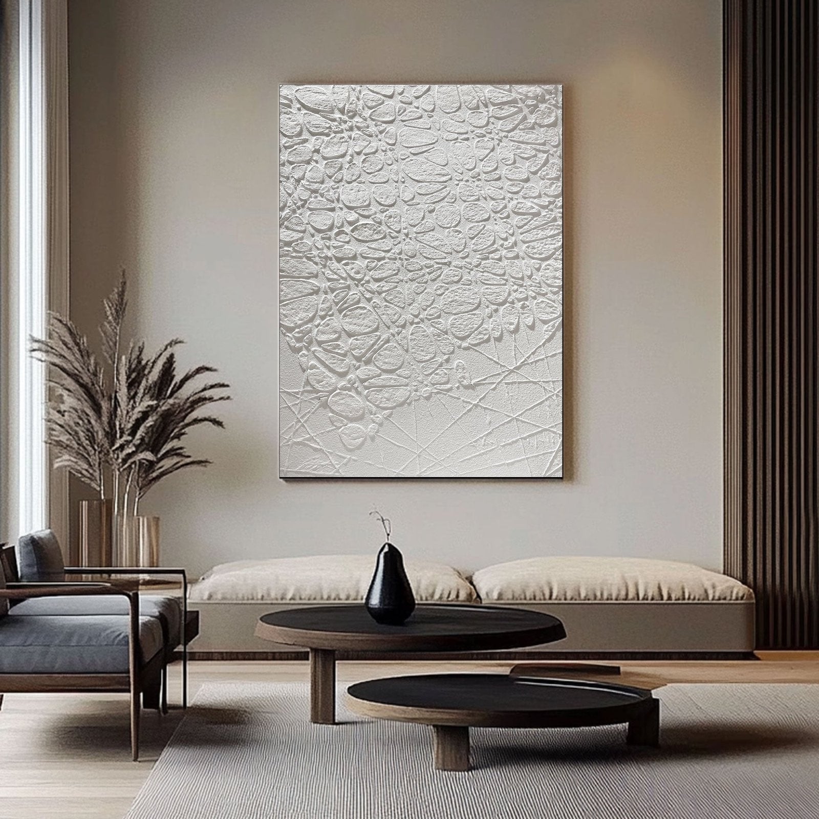 Wabi Sabi maleri "Alba Silencieuse"