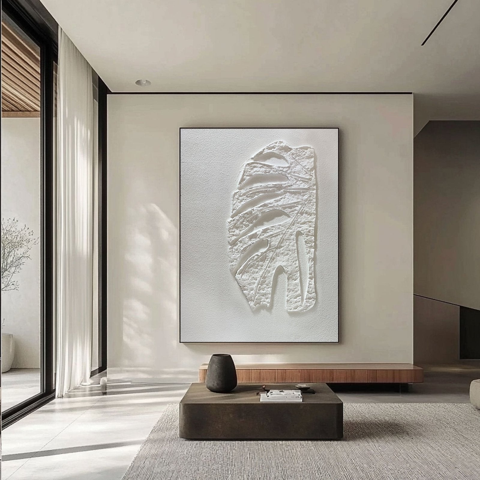Wabi Sabi maleri "Amélie Blanche"