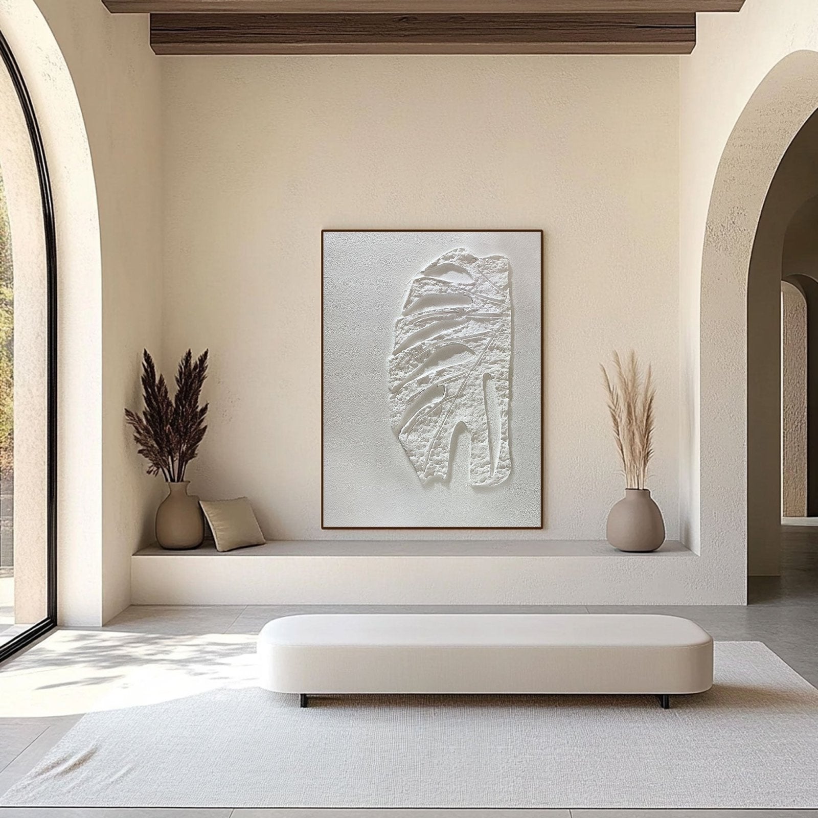 Wabi Sabi maleri "Amélie Blanche"