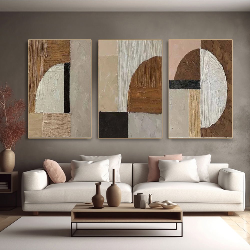 Wabi Sabi maleri "Arco Silente"