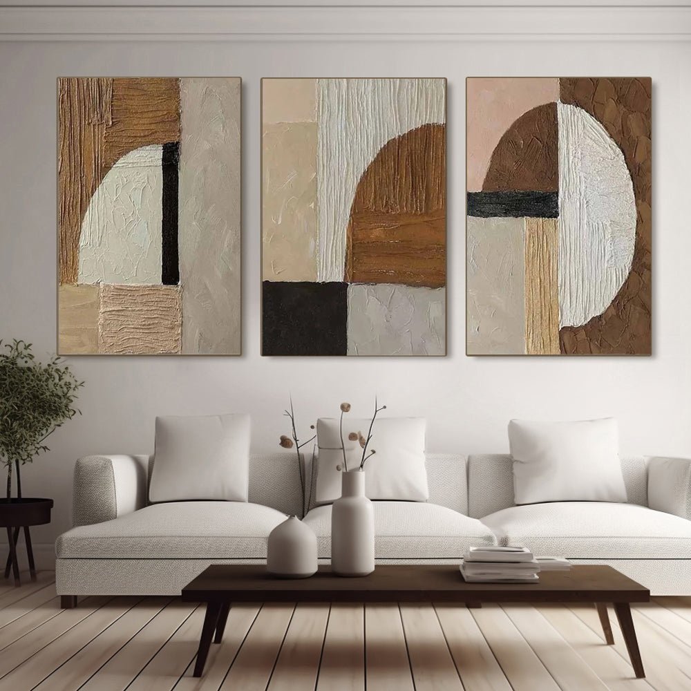 Wabi Sabi maleri "Arco Silente"