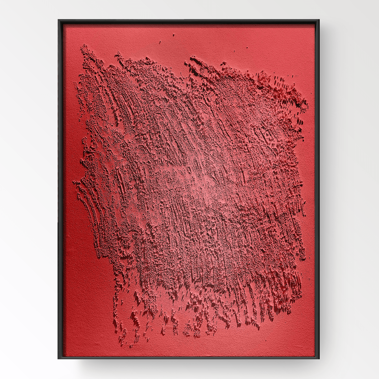 Wabi Sabi Gemälde „Ardeur Silencieuse“