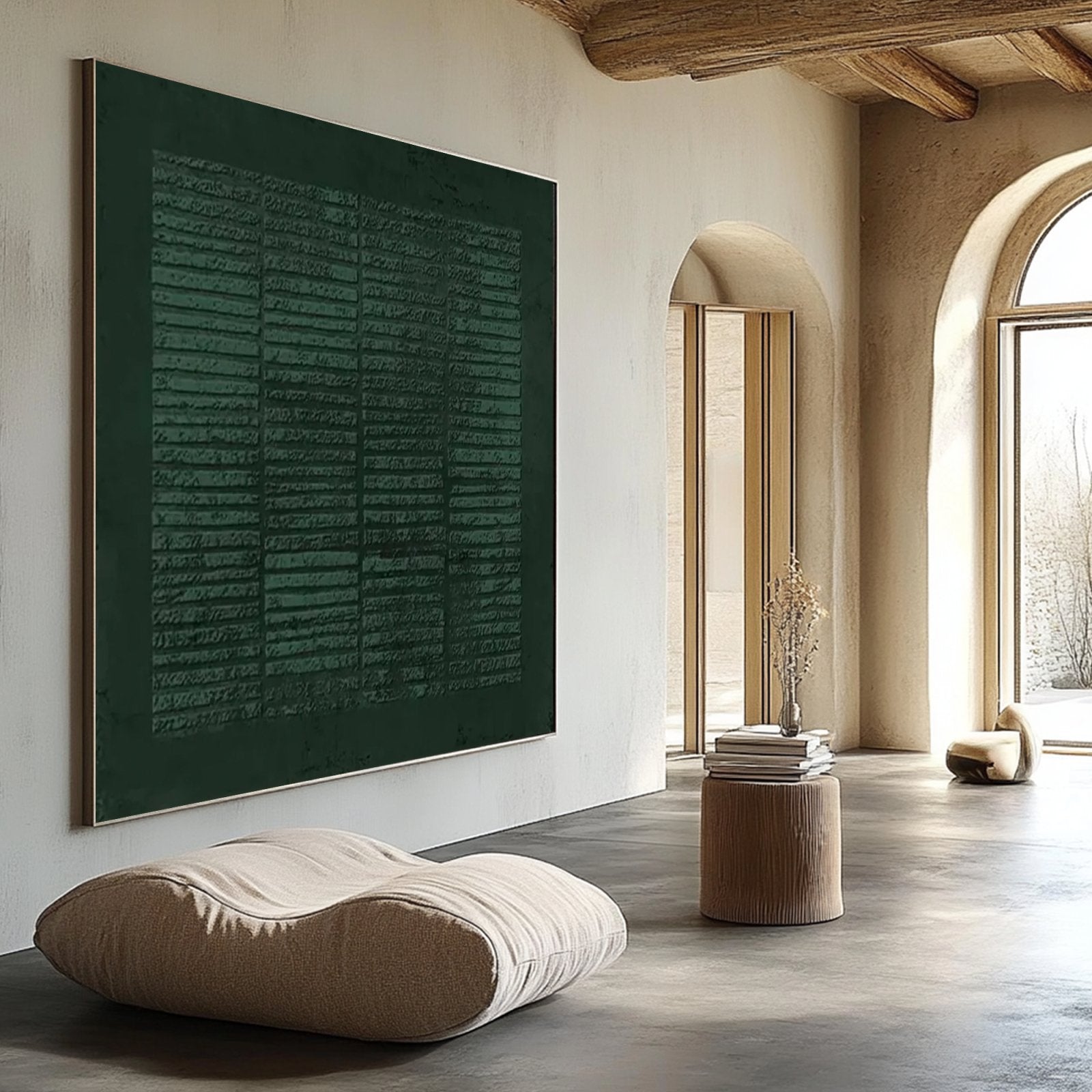 Wabi Sabi Painting "Chloé Persistante”