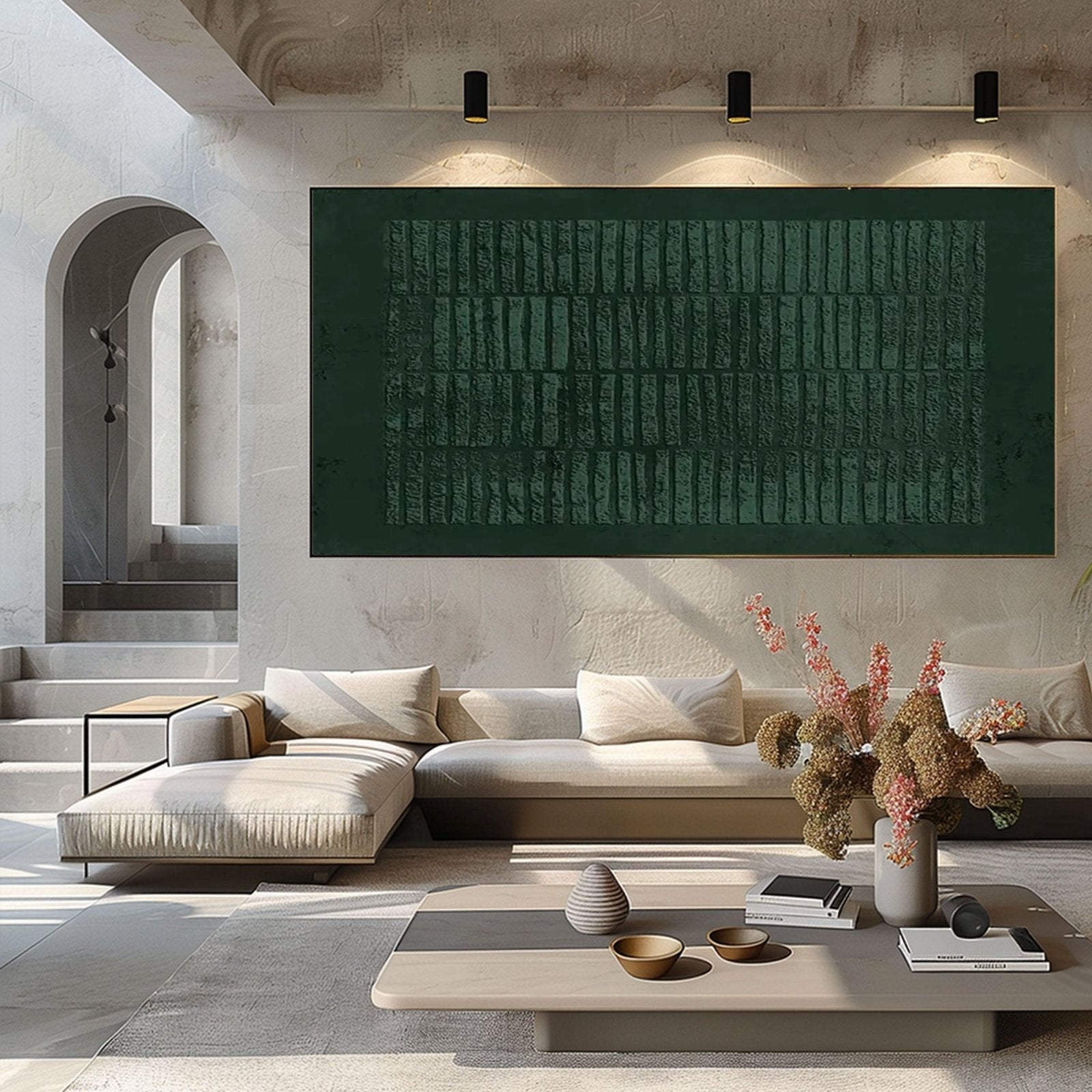 Wabi Sabi Painting "Cl��mence Feuillestre��