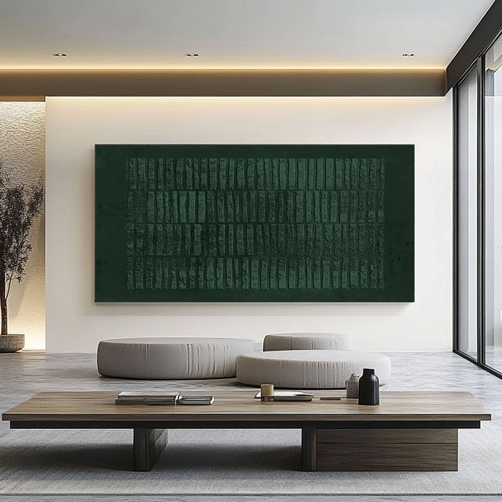 Wabi Sabi Painting "Cl��mence Feuillestre��