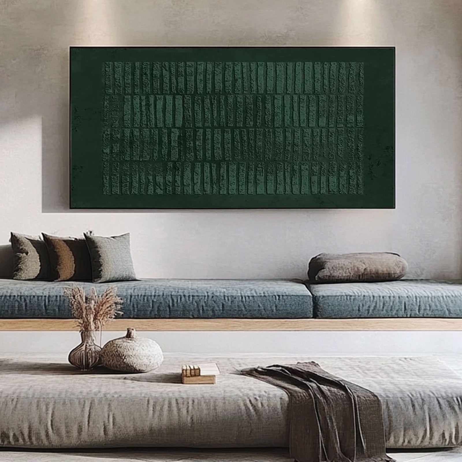 Wabi Sabi Painting "Cl��mence Feuillestre��