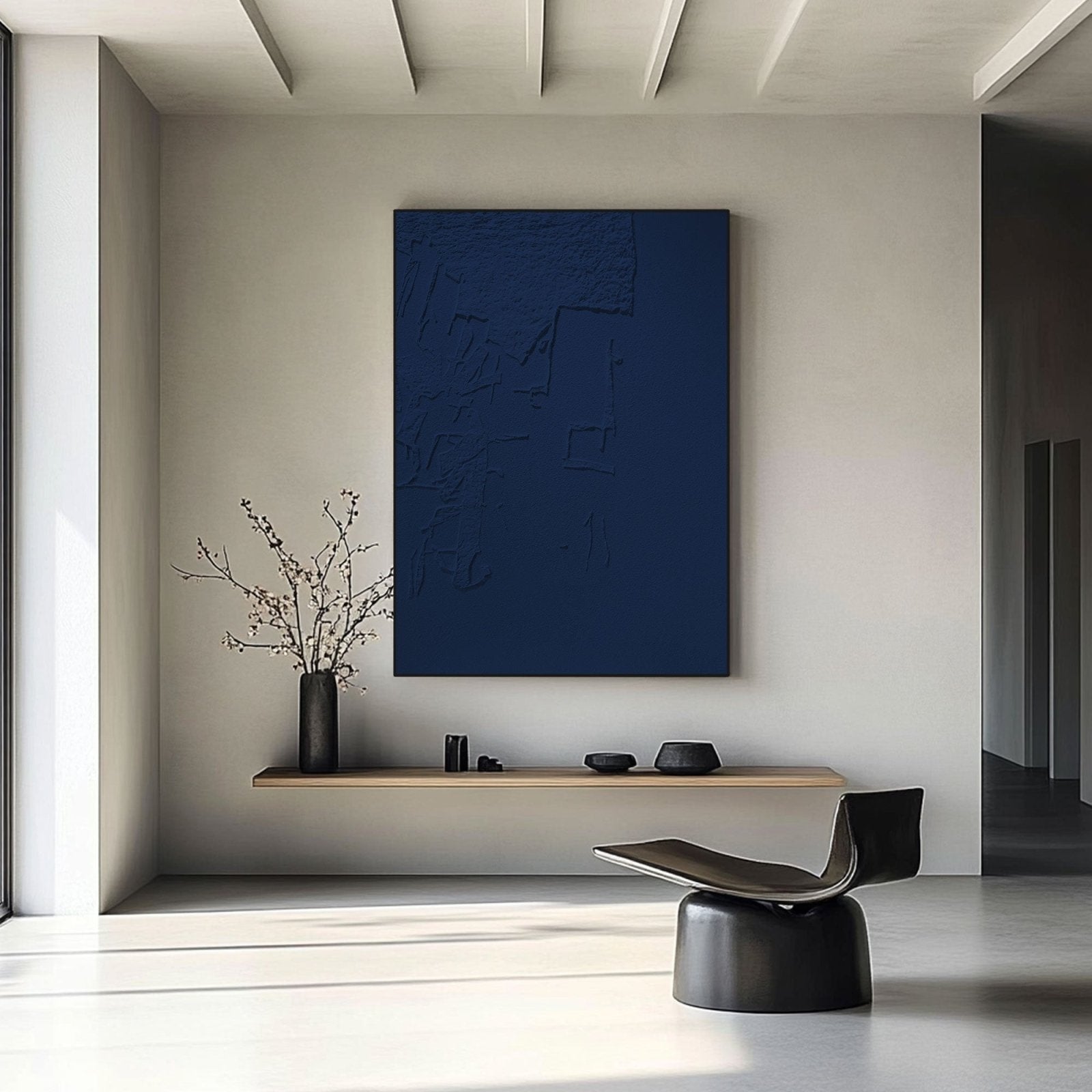 Wabi Sabi Painting "Damien Enfoui”