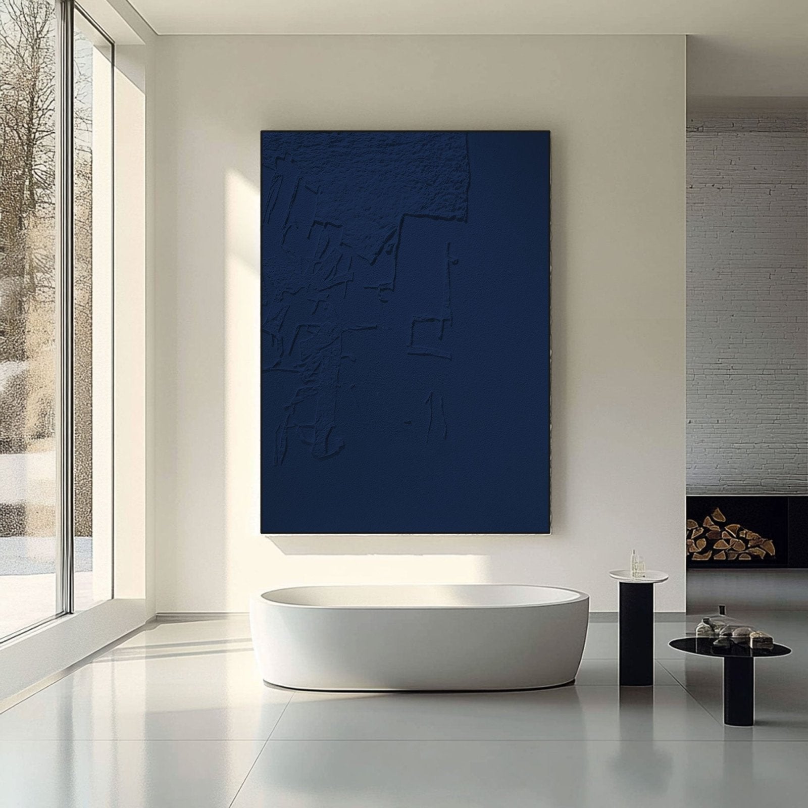 Wabi Sabi Painting "Damien Enfoui”