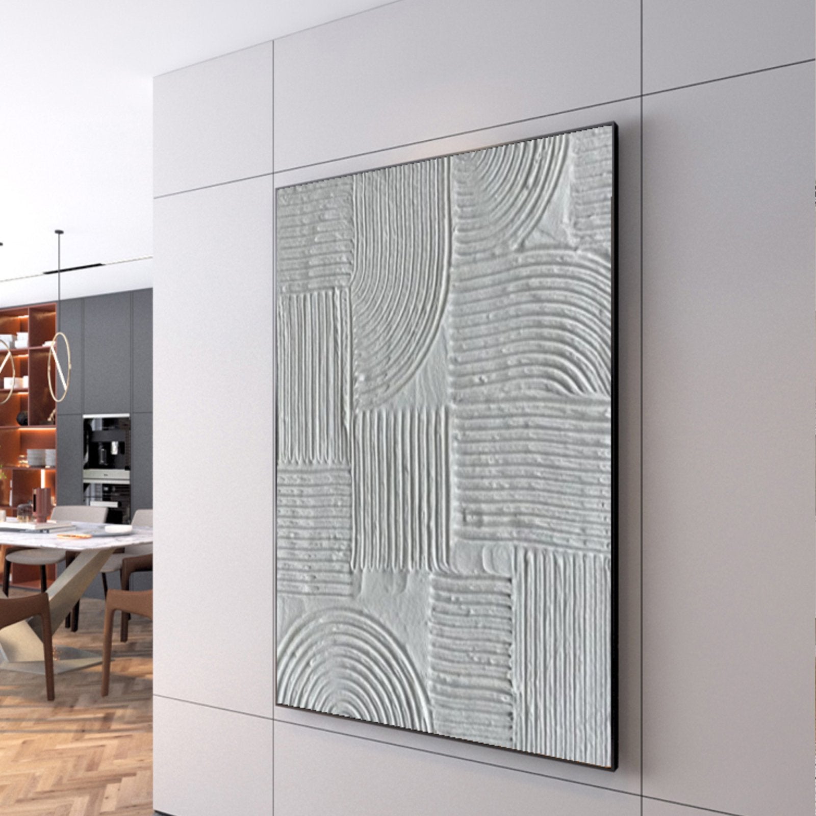 Wabi Sabi Painting "Echoes"
