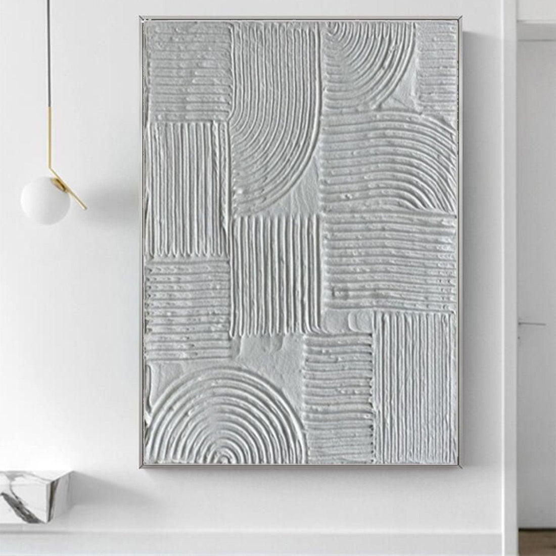 Wabi Sabi Painting "Echoes"