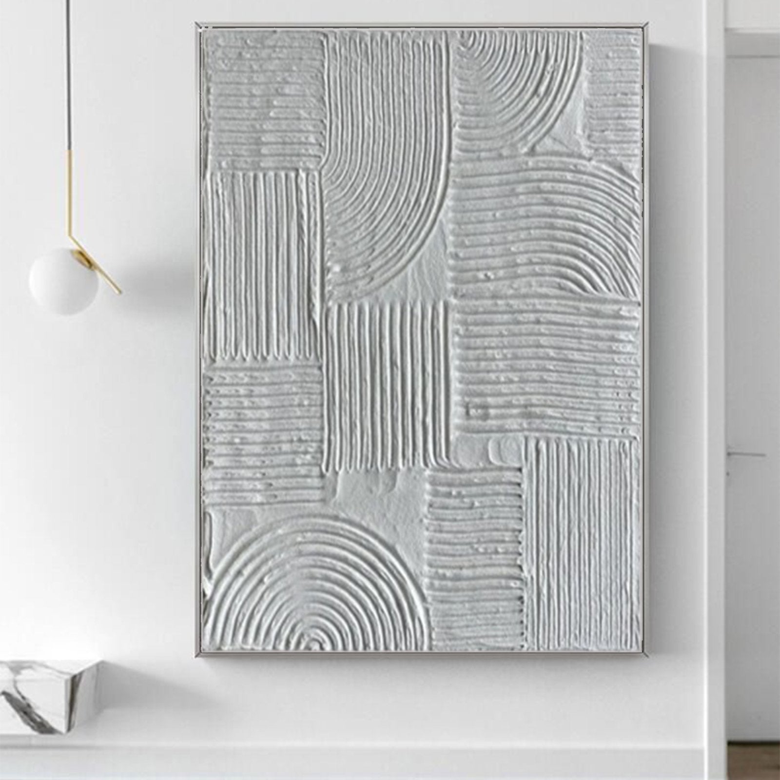 Wabi Sabi Painting "Echoes"
