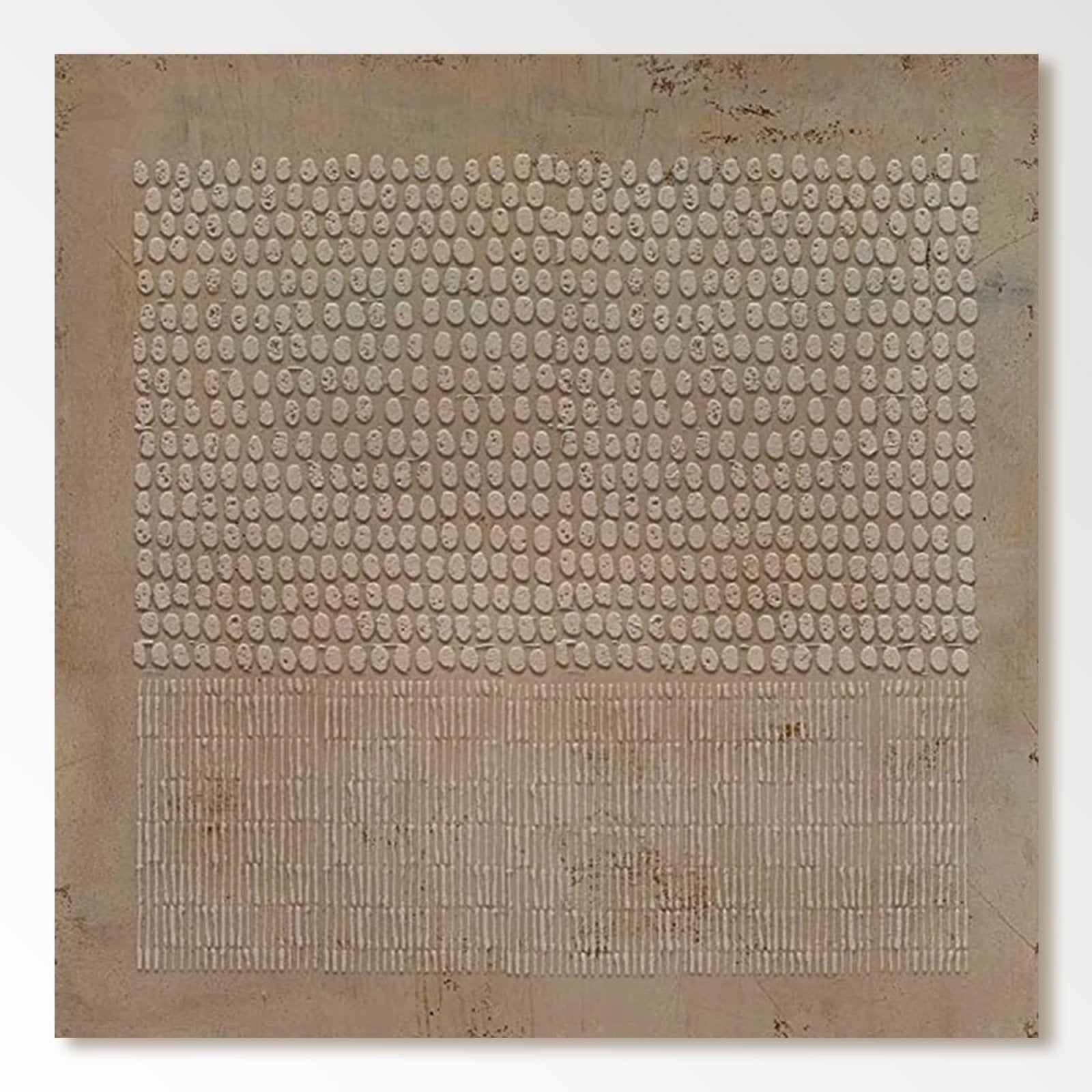 Wabi Sabi Painting  "Eclipse"