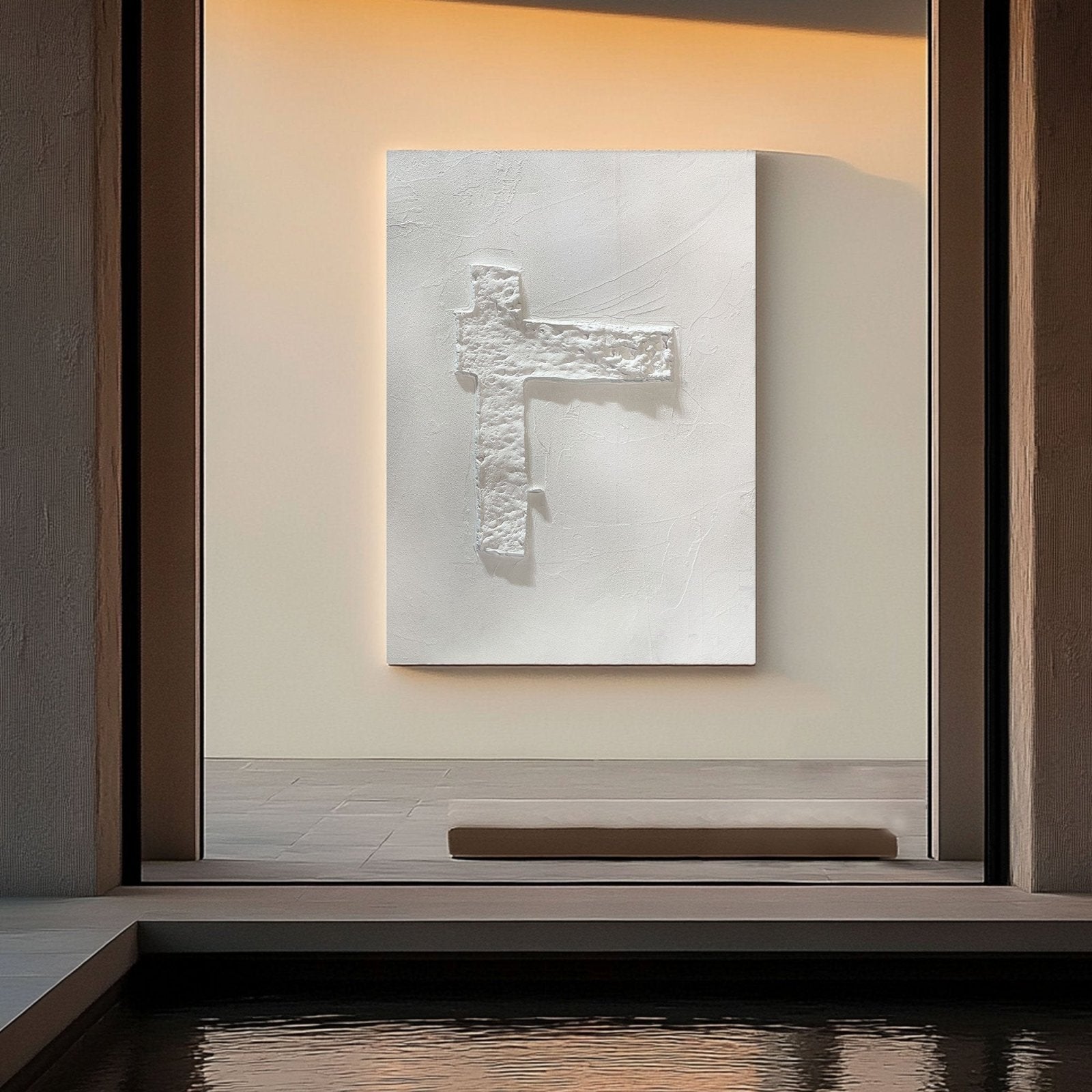 Wabi Sabi maleri "Éliane Croix"