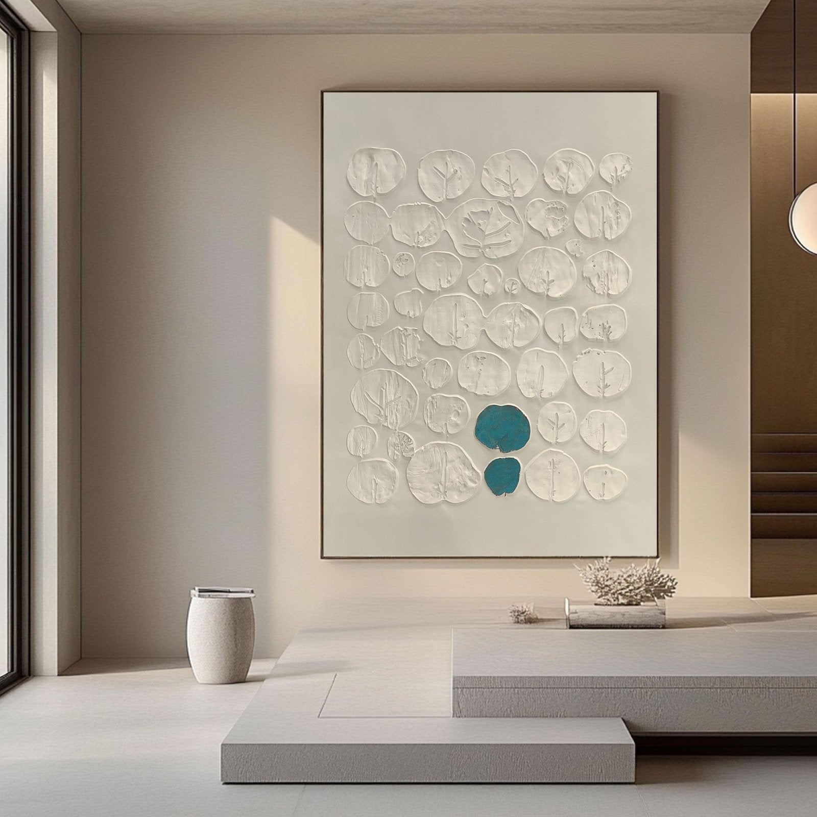 Wabi Sabi maleri "Élodie Unique"