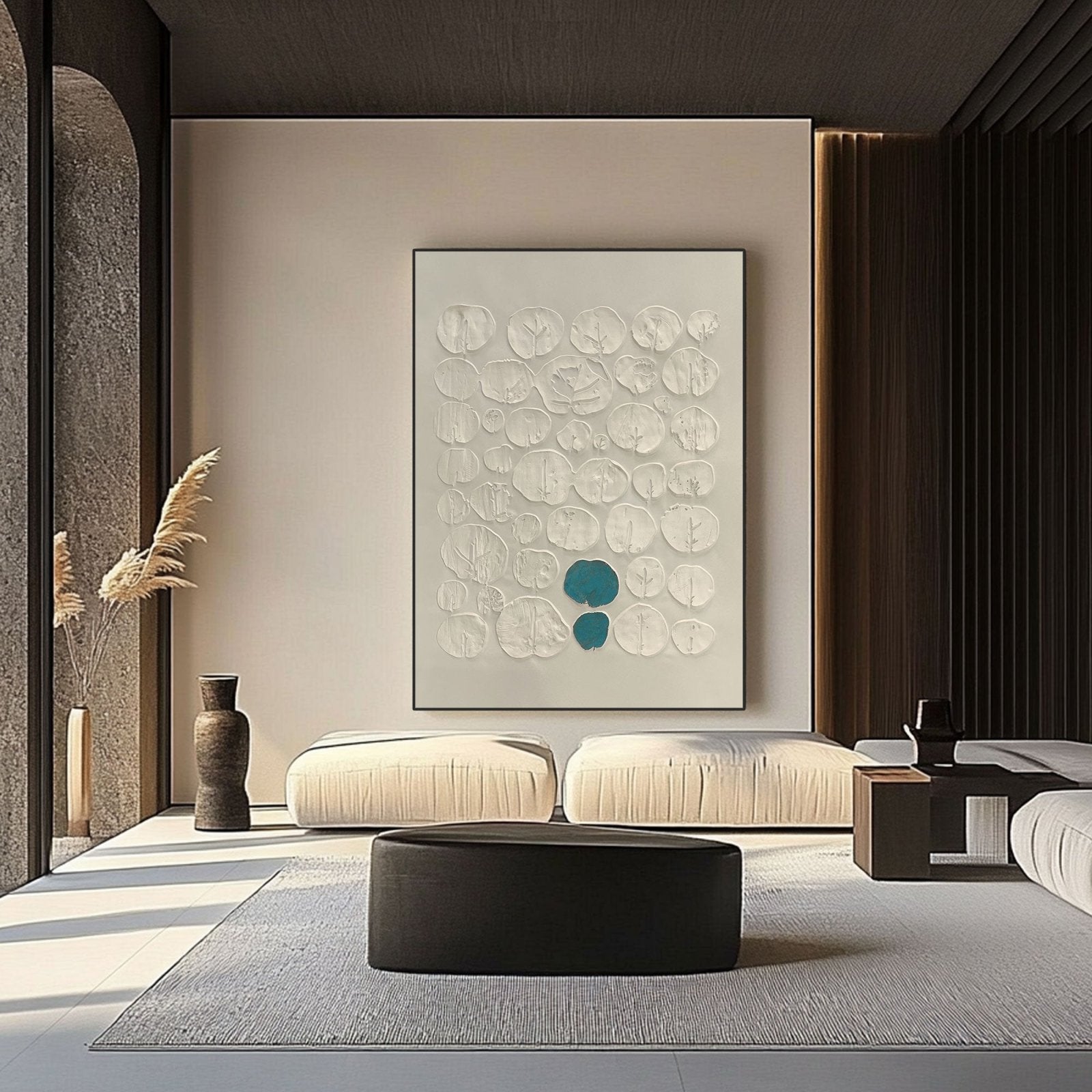 Wabi Sabi maleri "Élodie Unique"