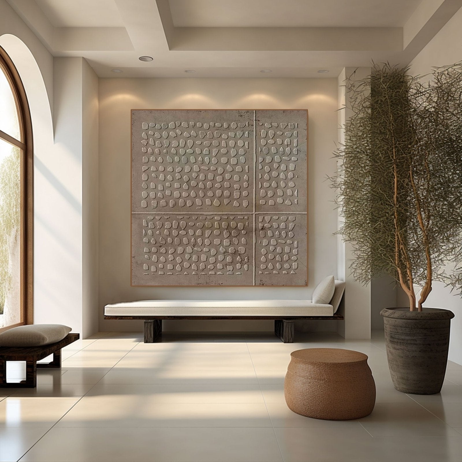 Wabi Sabi Painting "Elysian"