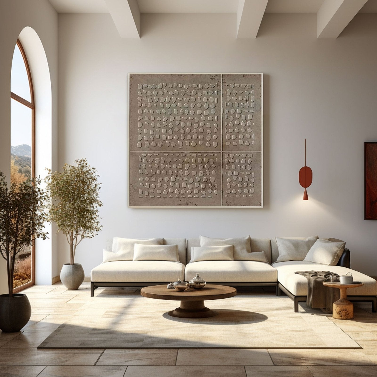 Wabi Sabi Painting "Elysian"