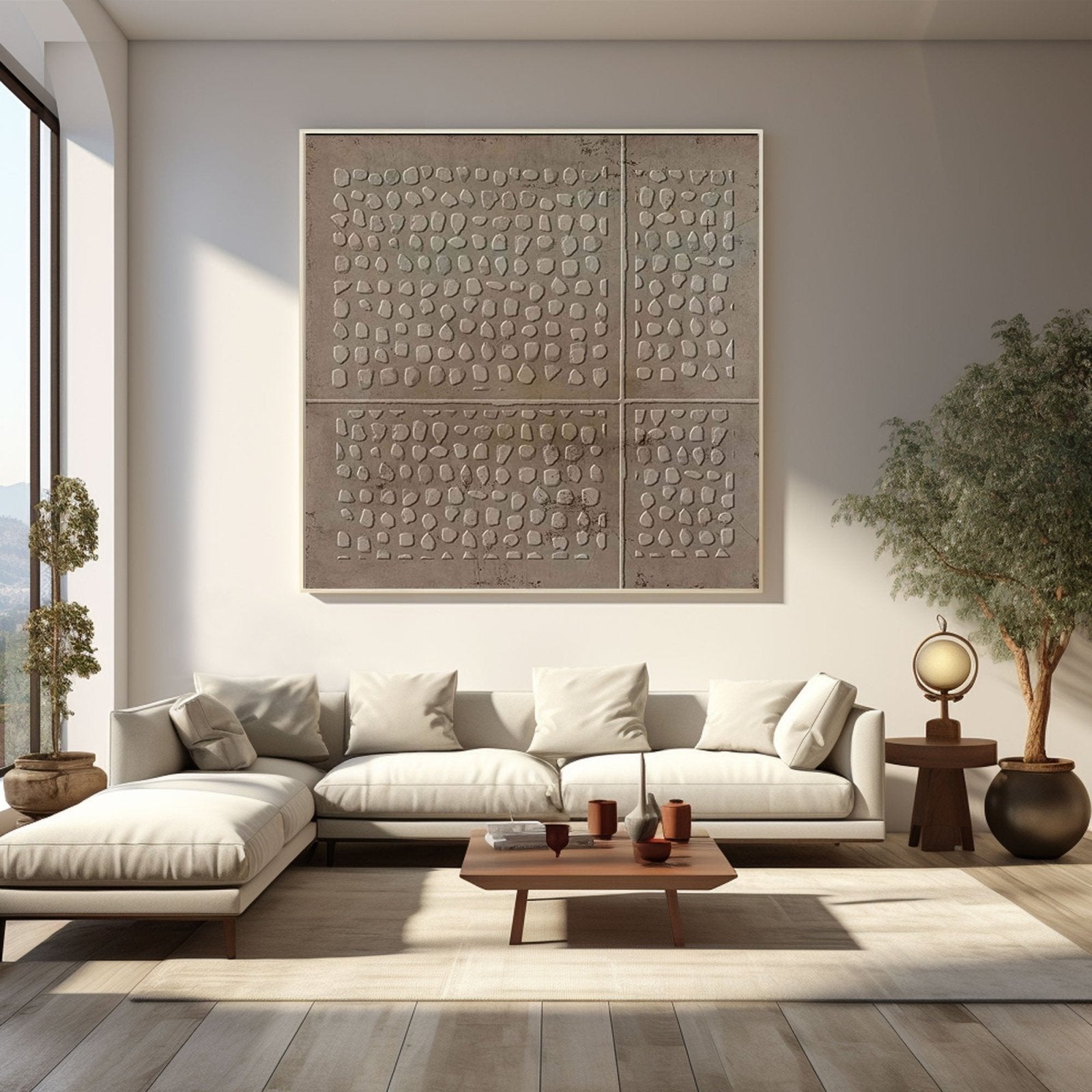 Wabi Sabi Painting "Elysian"