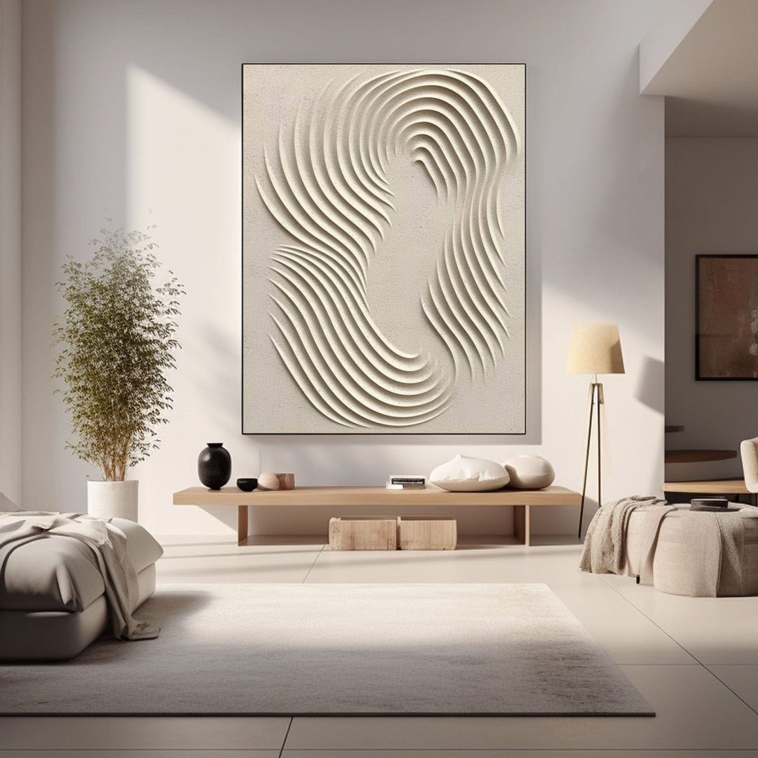 Wabi Sabi Painting "Eternity"