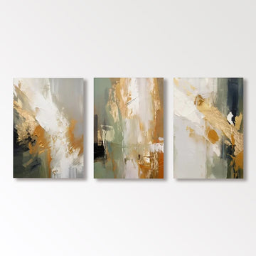 Wabi Sabi Painting "Frontera Cambiante"