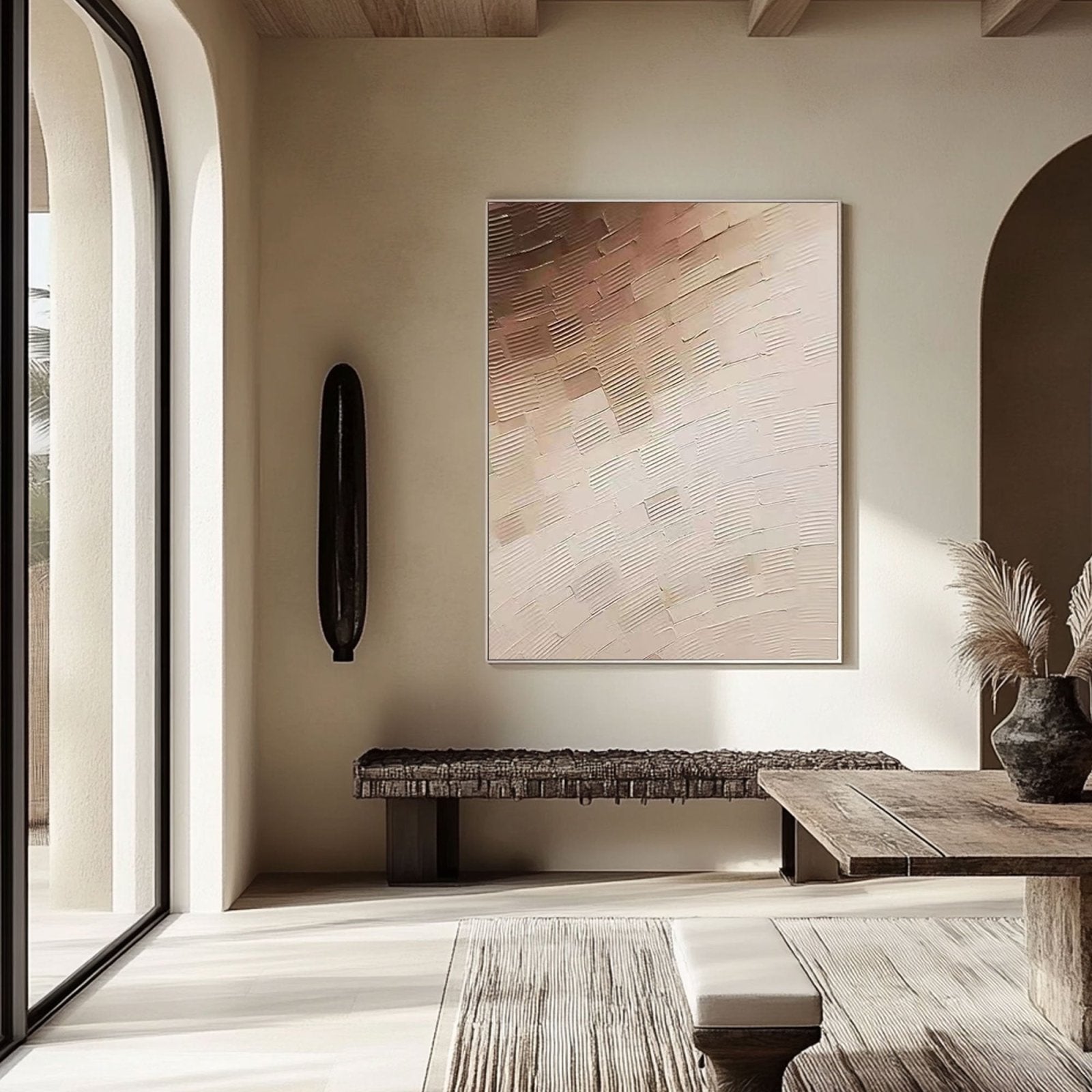 Wabi Sabi Painting "Harmonie des Formes"