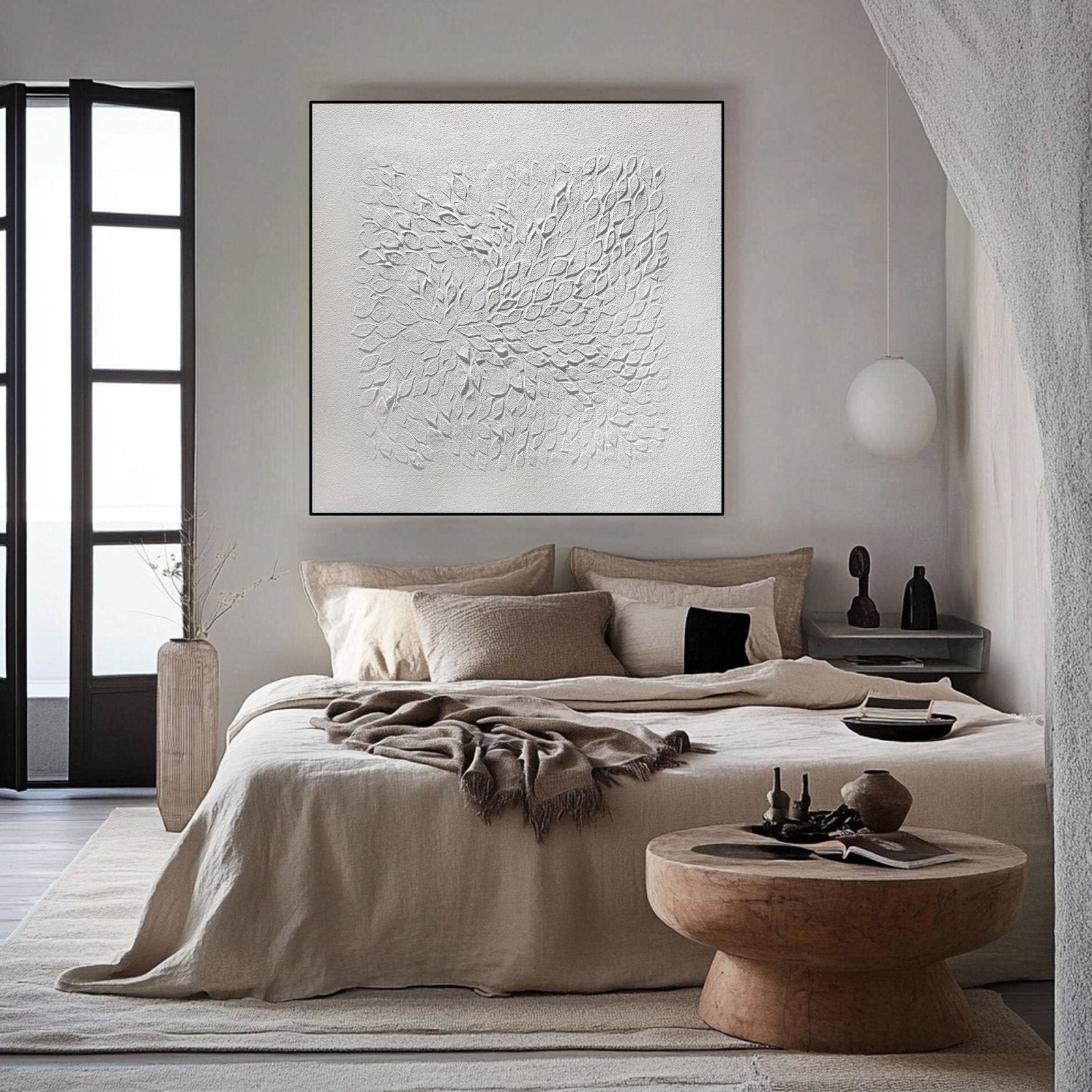 Wabi Sabi Painting "Louisine Gravelle”