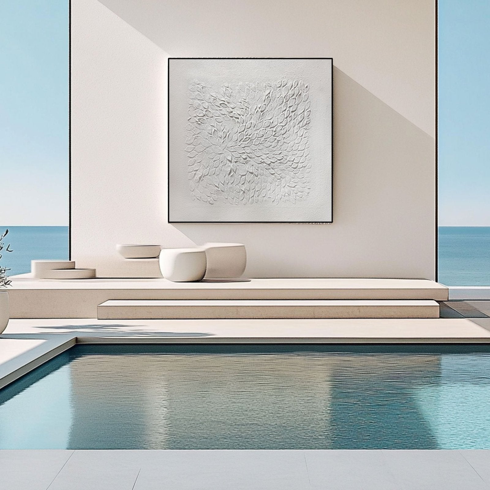 Wabi Sabi Painting "Louisine Gravelle”
