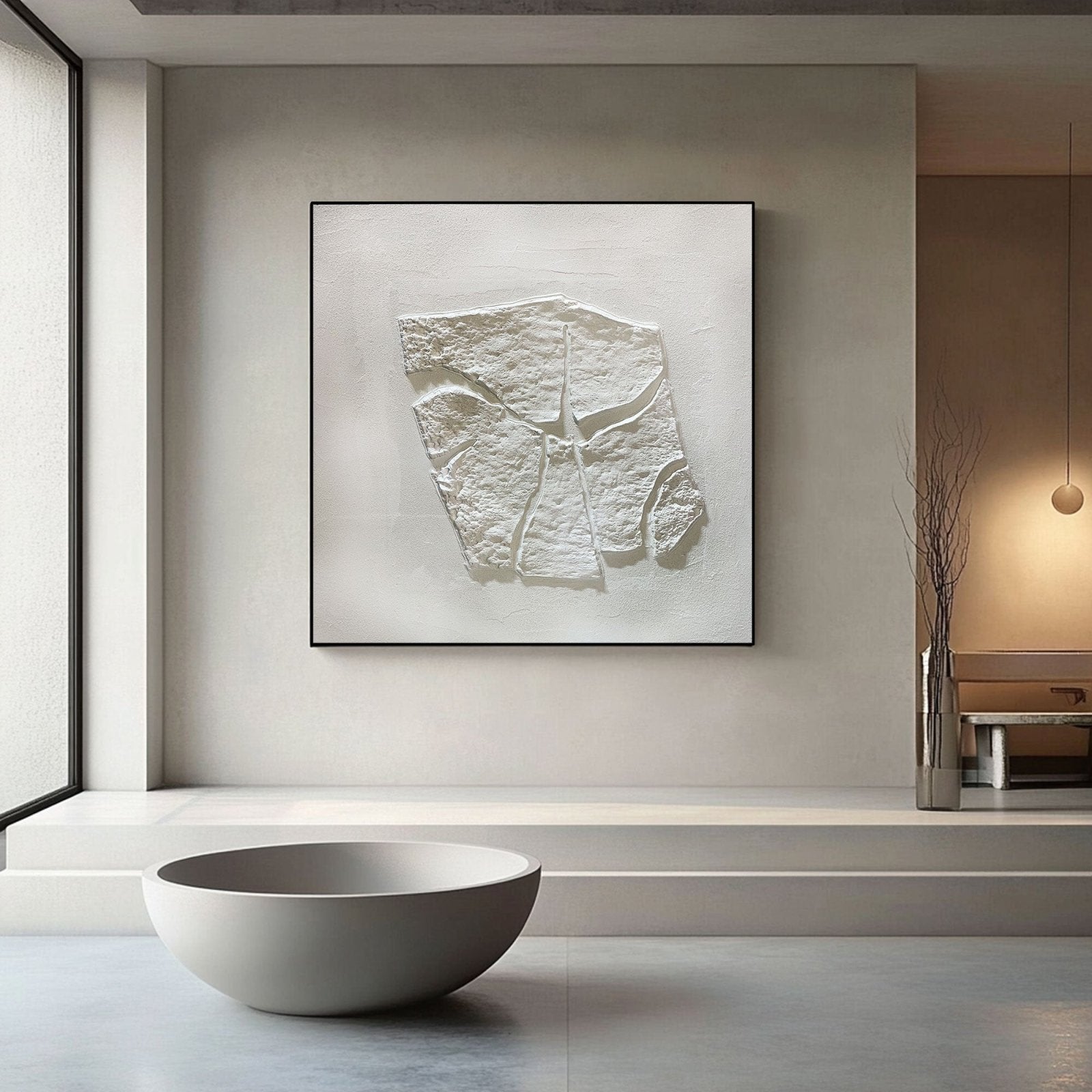 Wabi Sabi Painting "Lucien Pâtre“