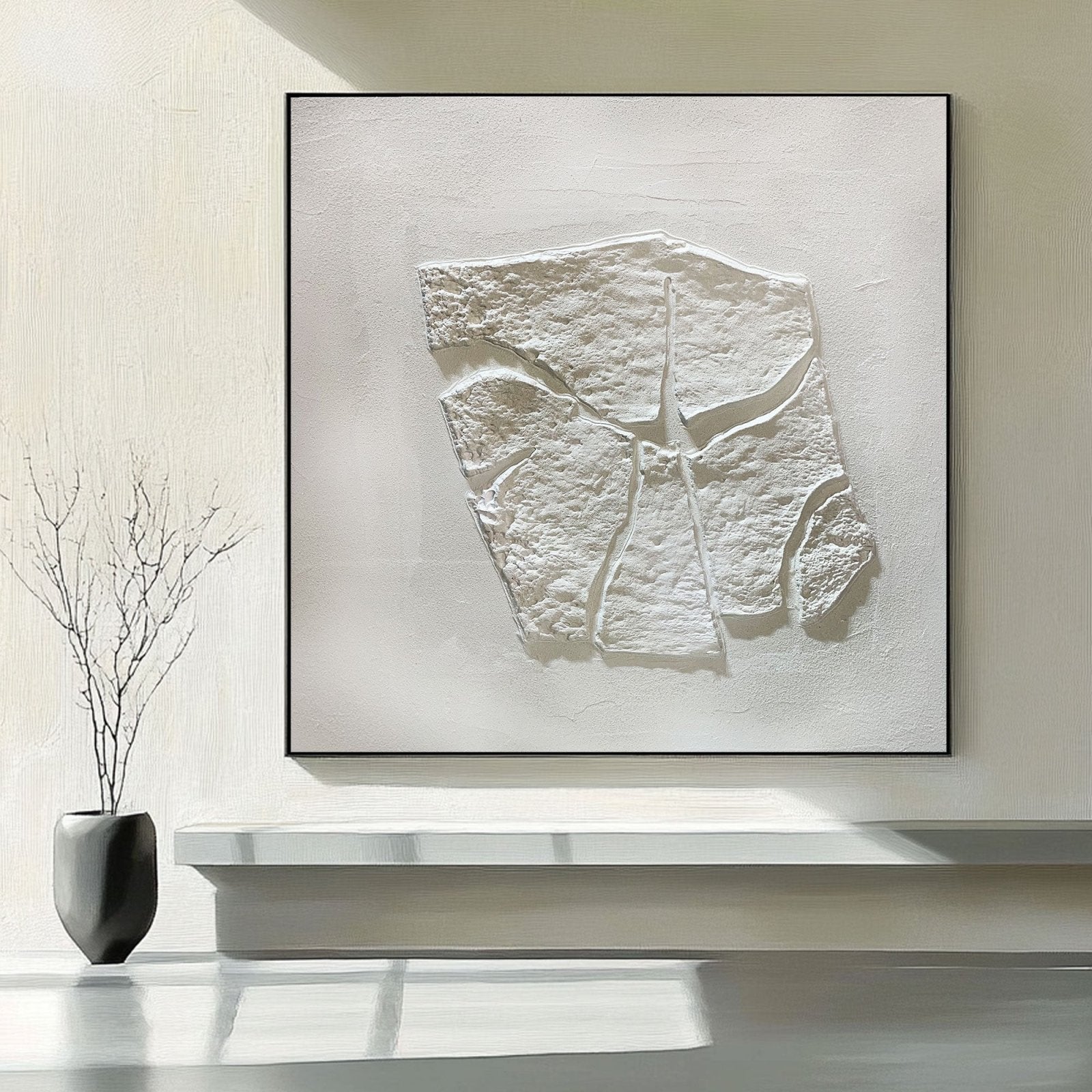 Wabi Sabi Painting "Lucien Pâtre“